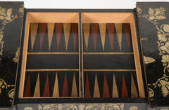 An English Regency Penwork Games Table