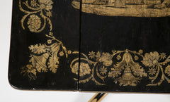 An English Regency Penwork Games Table