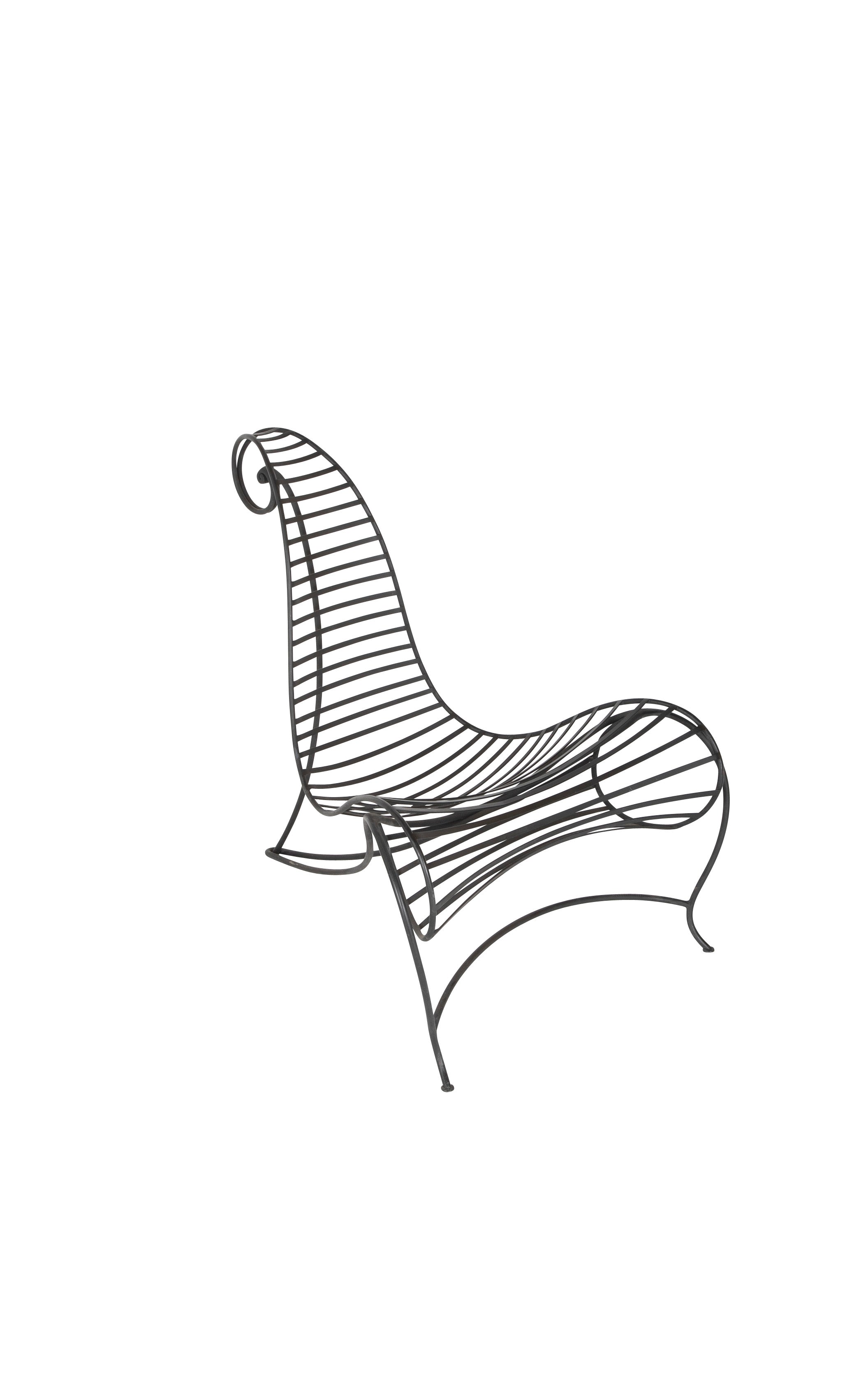 Andre Dubreuil Iron "Spine Chair"
