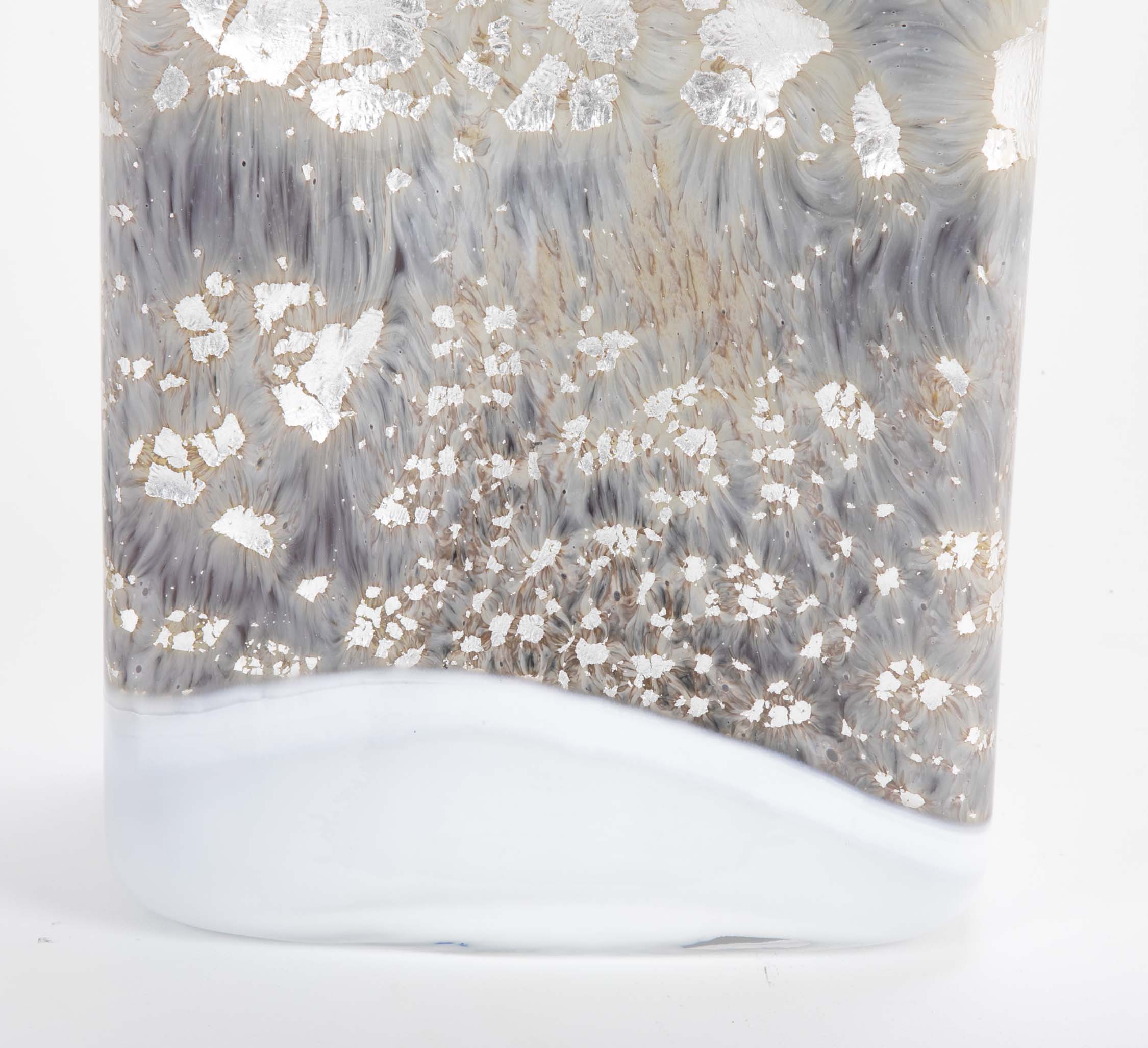 Exceptional Murano Glass Vase Hand Blown in Multiple Layers