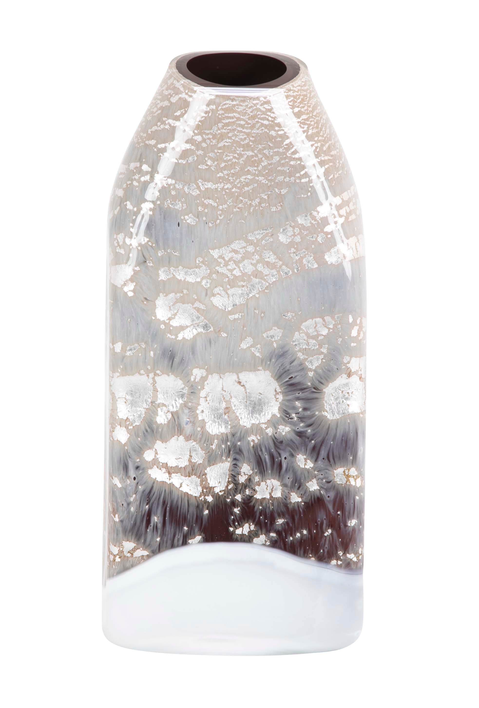 Exceptional Murano Glass Vase Hand Blown in Multiple Layers