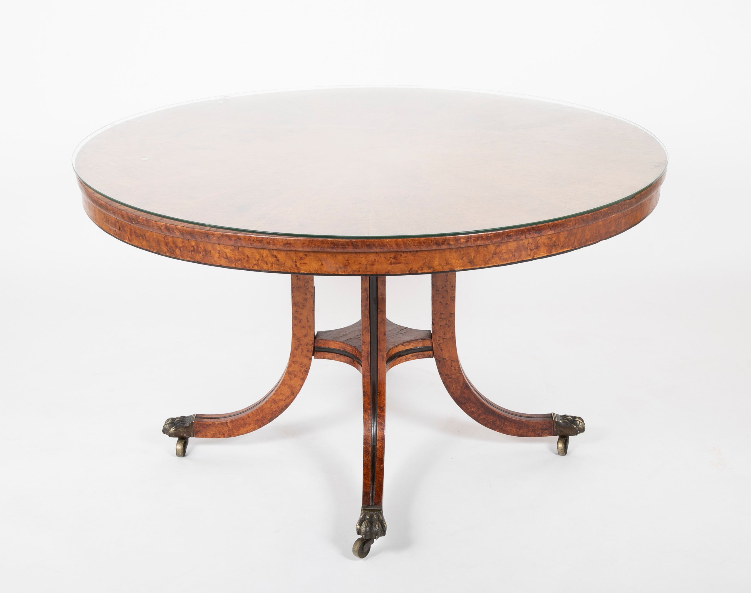 Late Regency Center Table In The Manner of Gillows