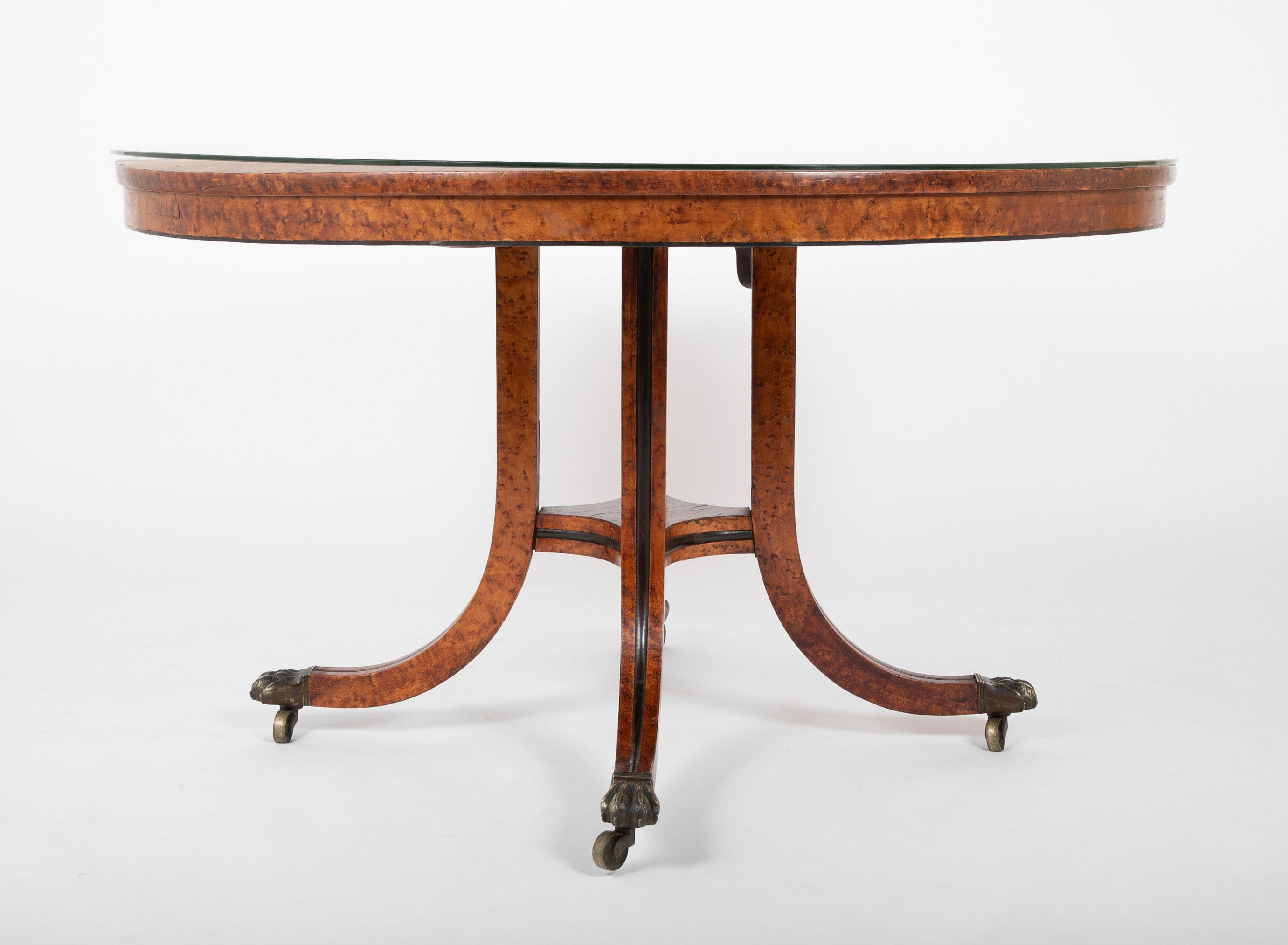 Late Regency Center Table In The Manner of Gillows