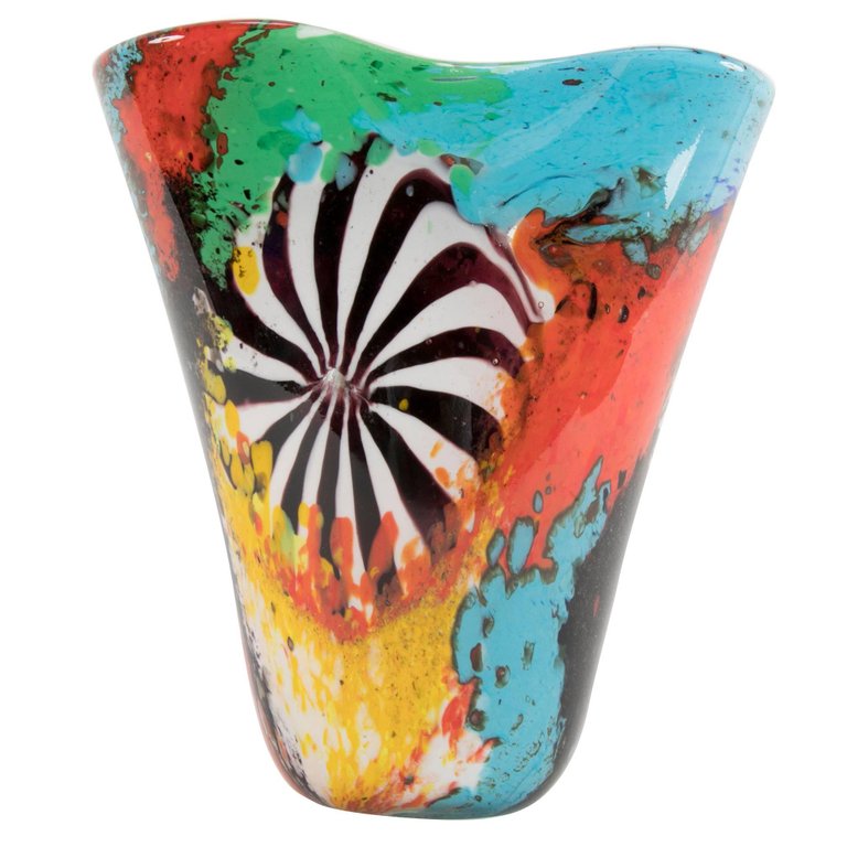 Dino Martens "Oriente" Vase for Aureliano Toso