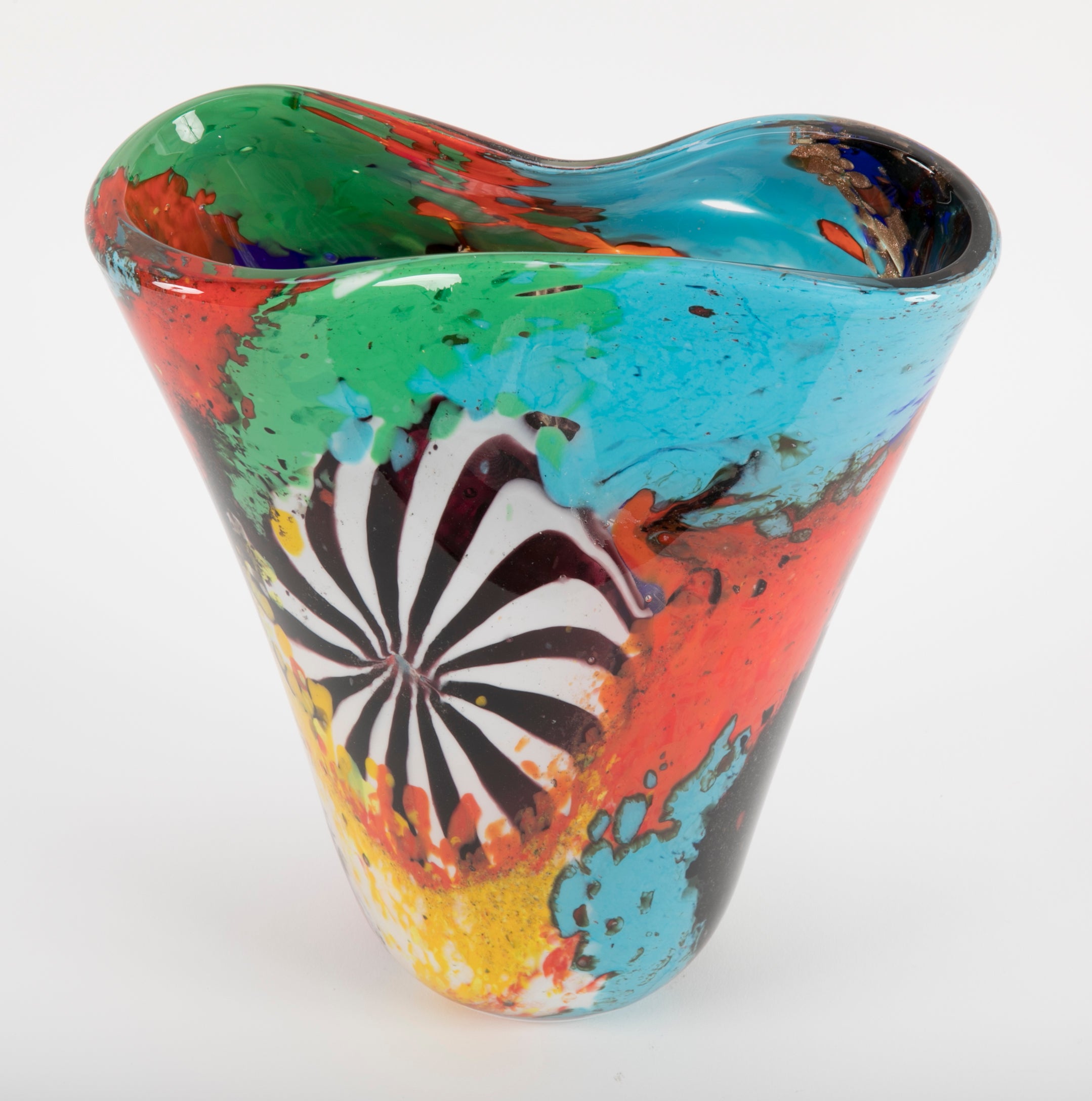 Dino Martens "Oriente" Vase for Aureliano Toso