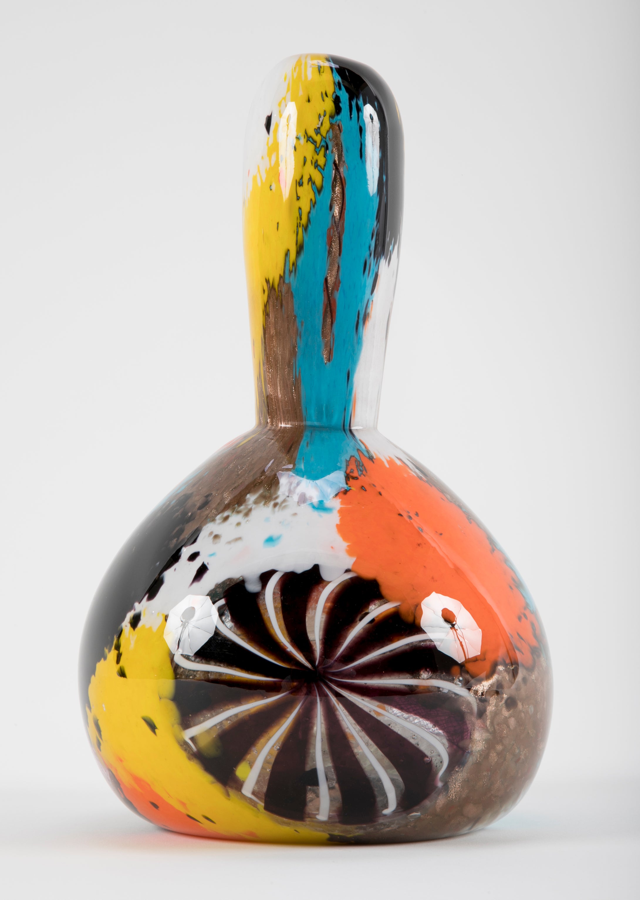 A Dino Martens for Aureliano Toso "Oriente" Gourd Shape Vase