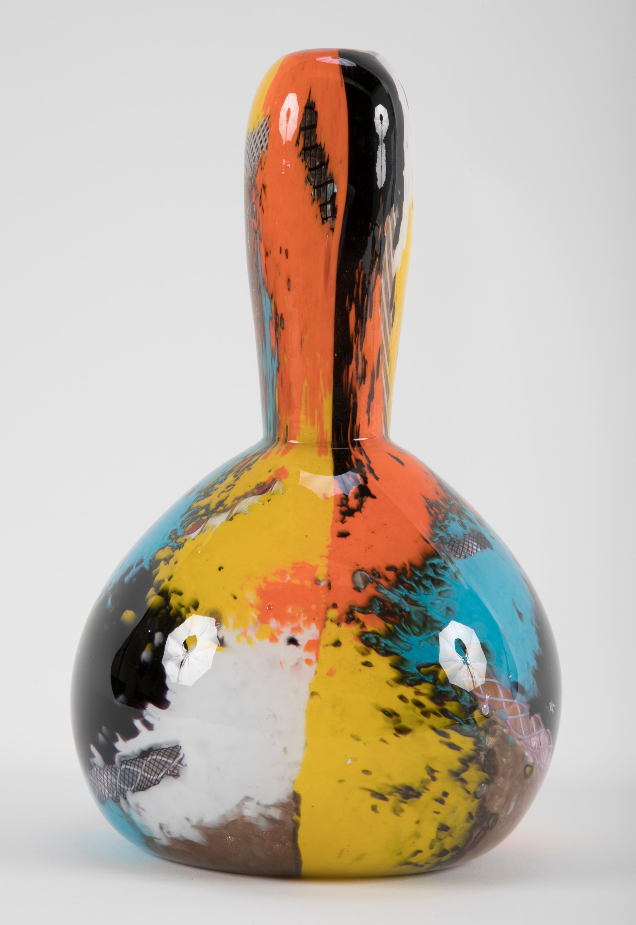 A Dino Martens for Aureliano Toso "Oriente" Gourd Shape Vase