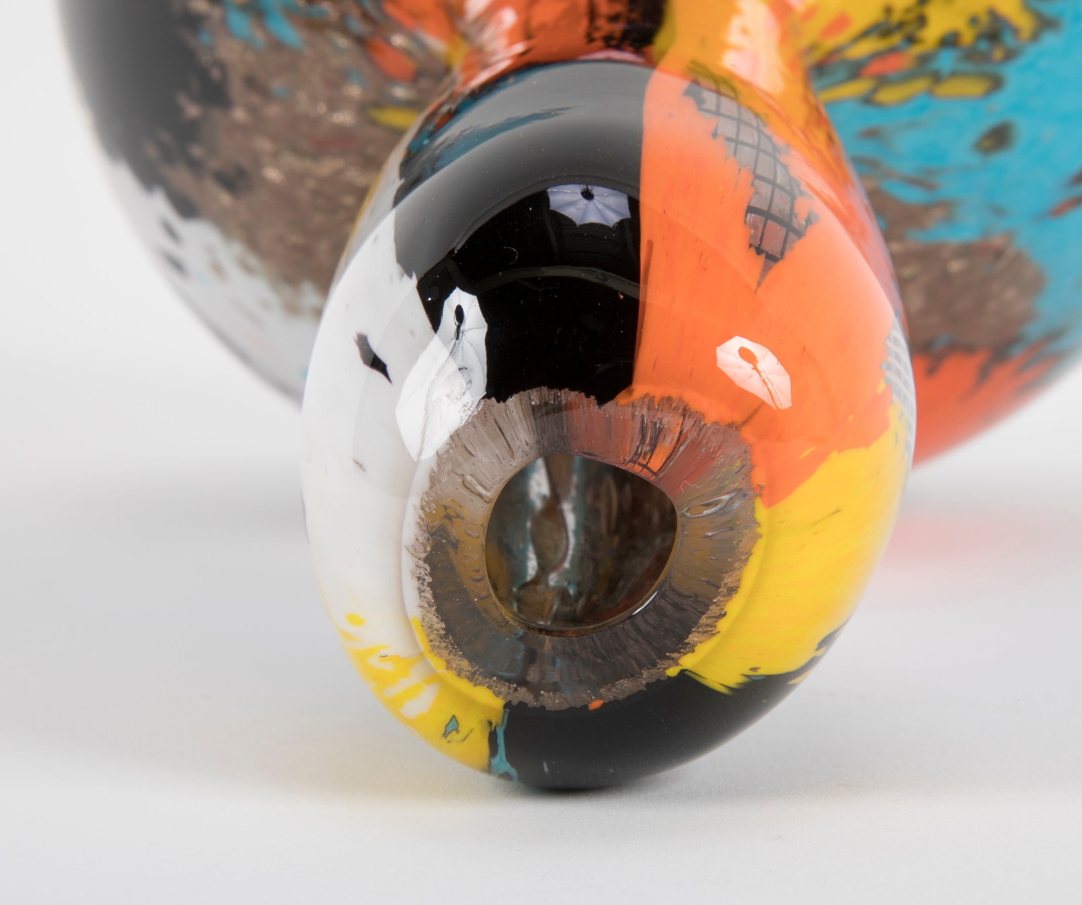 A Dino Martens for Aureliano Toso "Oriente" Gourd Shape Vase