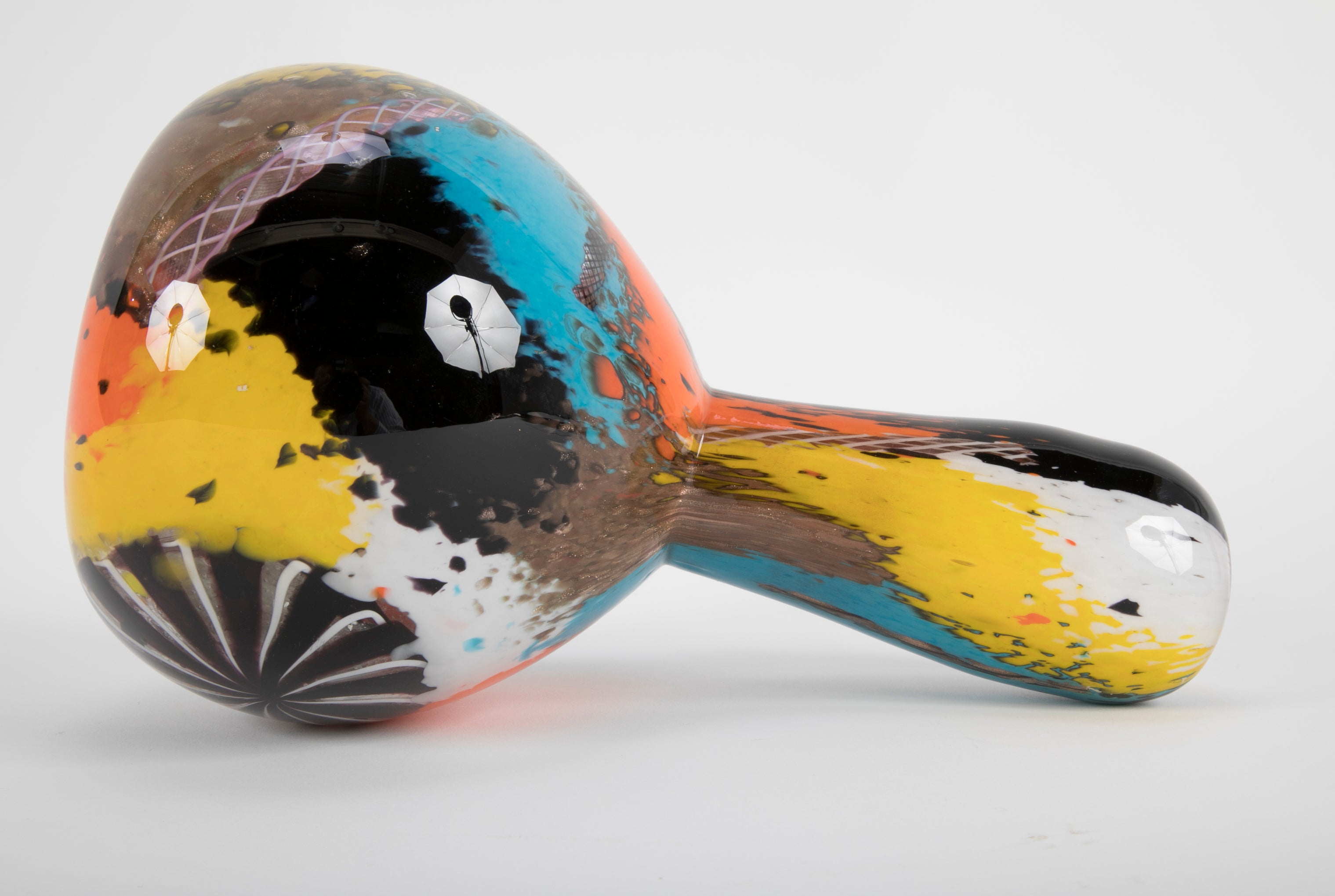 A Dino Martens for Aureliano Toso "Oriente" Gourd Shape Vase