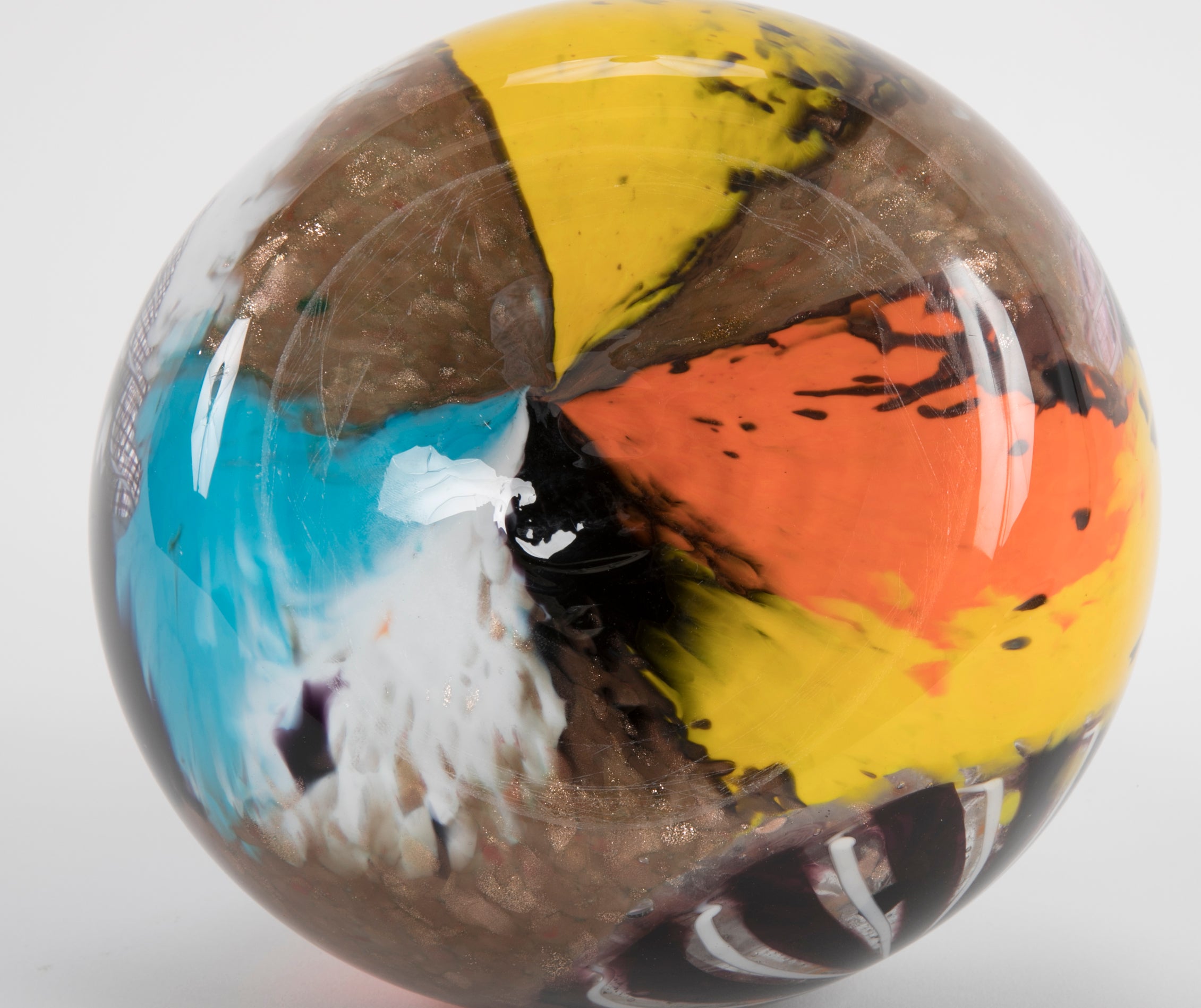 A Dino Martens for Aureliano Toso "Oriente" Gourd Shape Vase