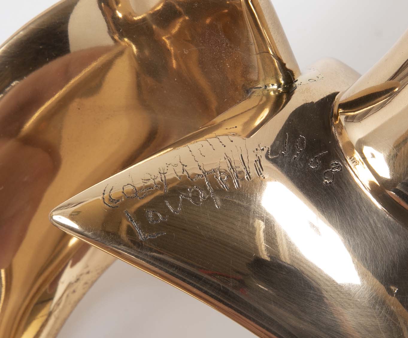 "Swirling Seagulls" signed Bronze Sculpture by Carla Lavatelli