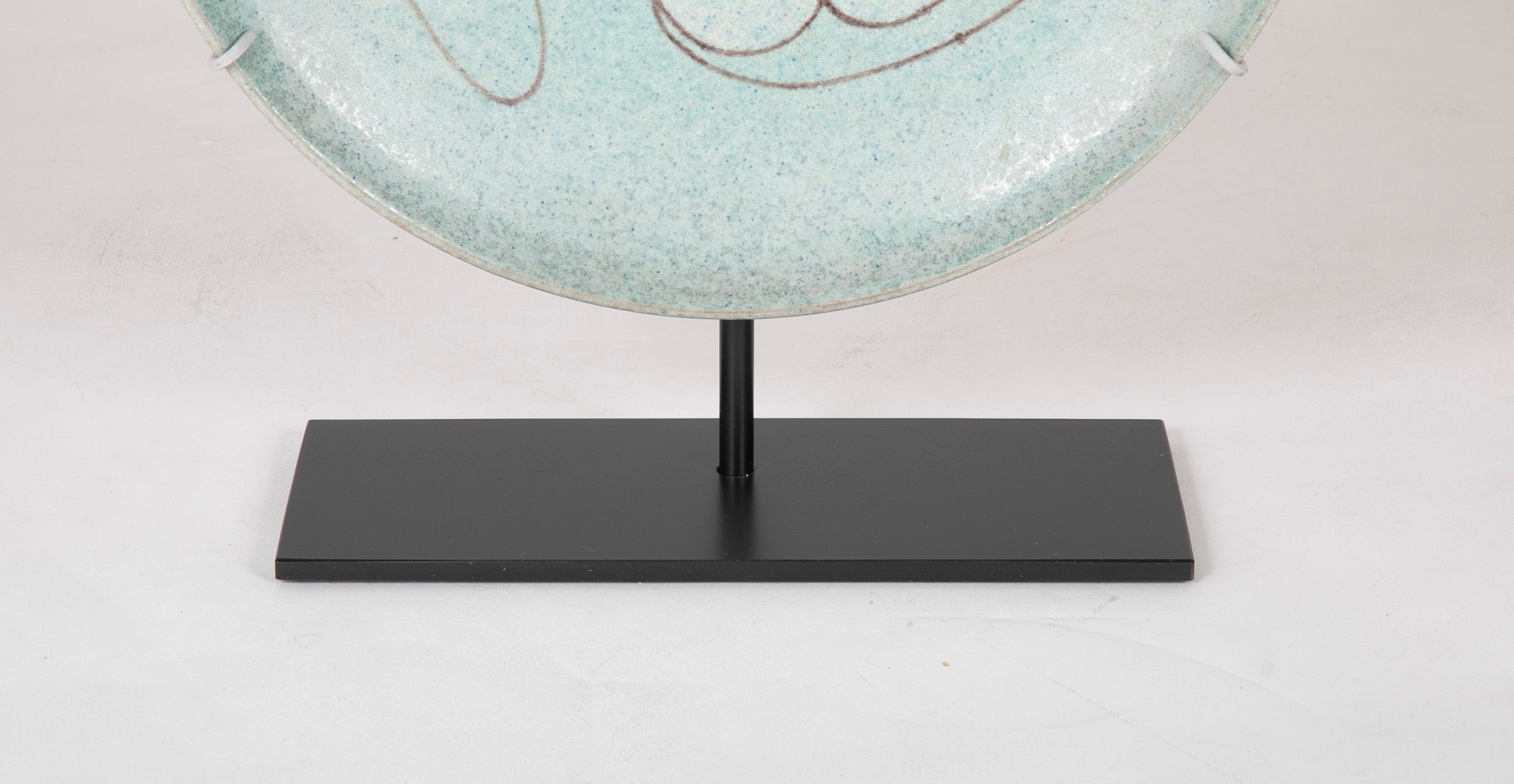 Stoneware Charger by Edwin & Mary Scheier