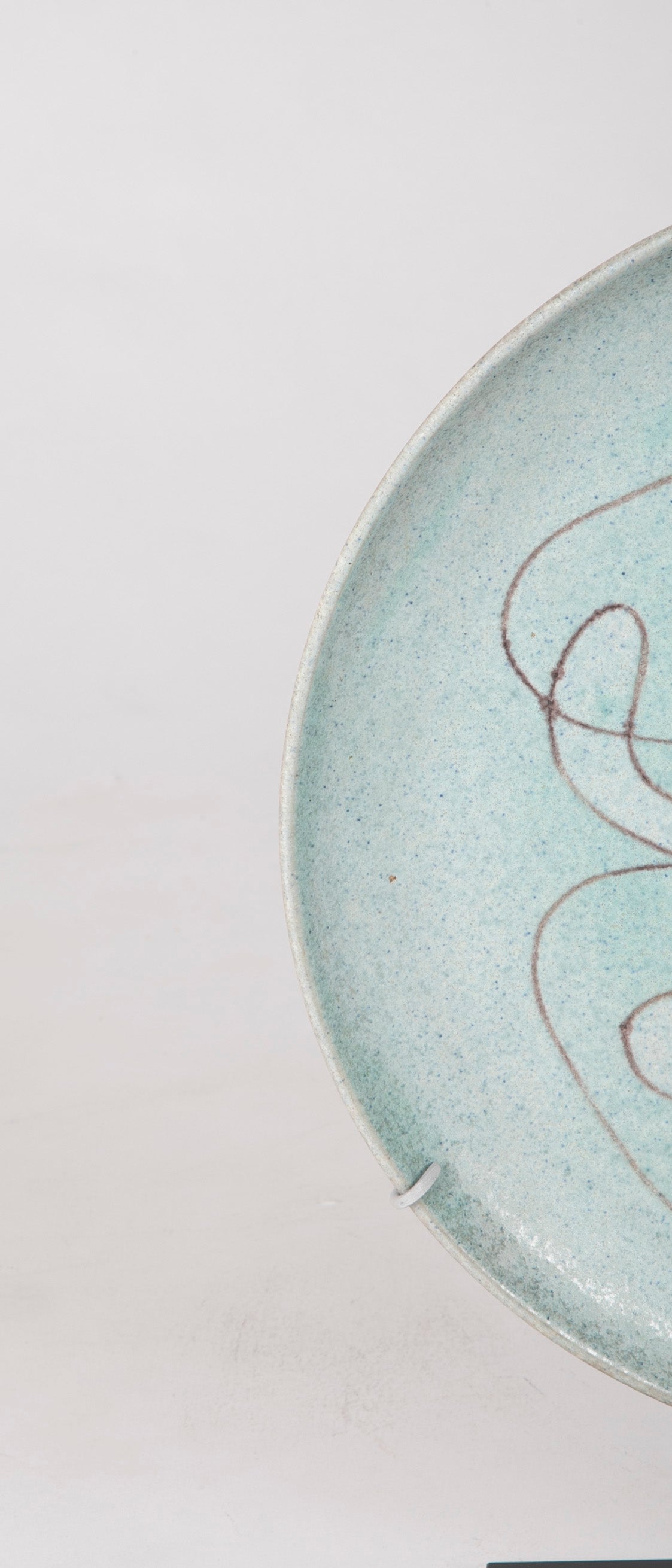 Stoneware Charger by Edwin & Mary Scheier