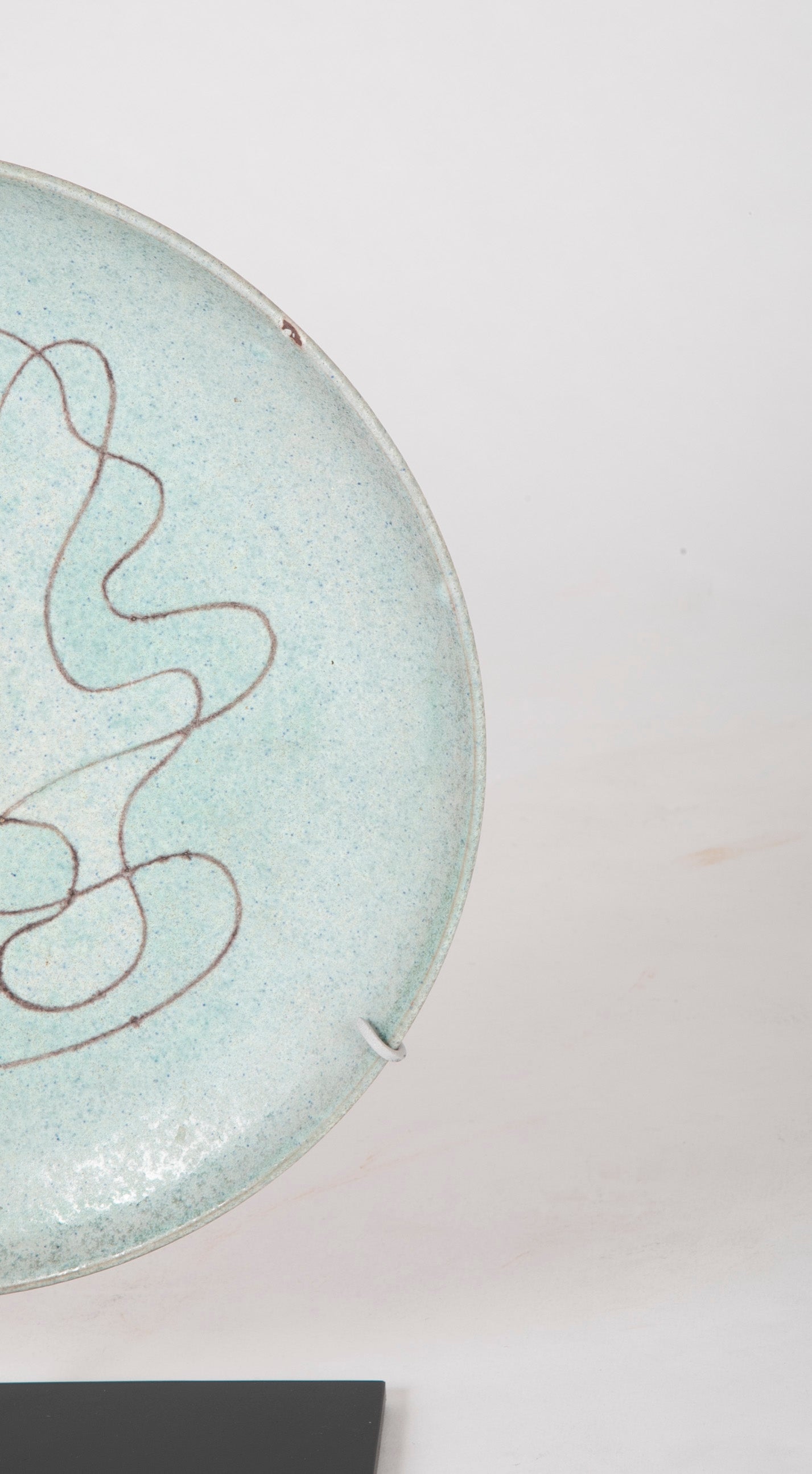 Stoneware Charger by Edwin & Mary Scheier