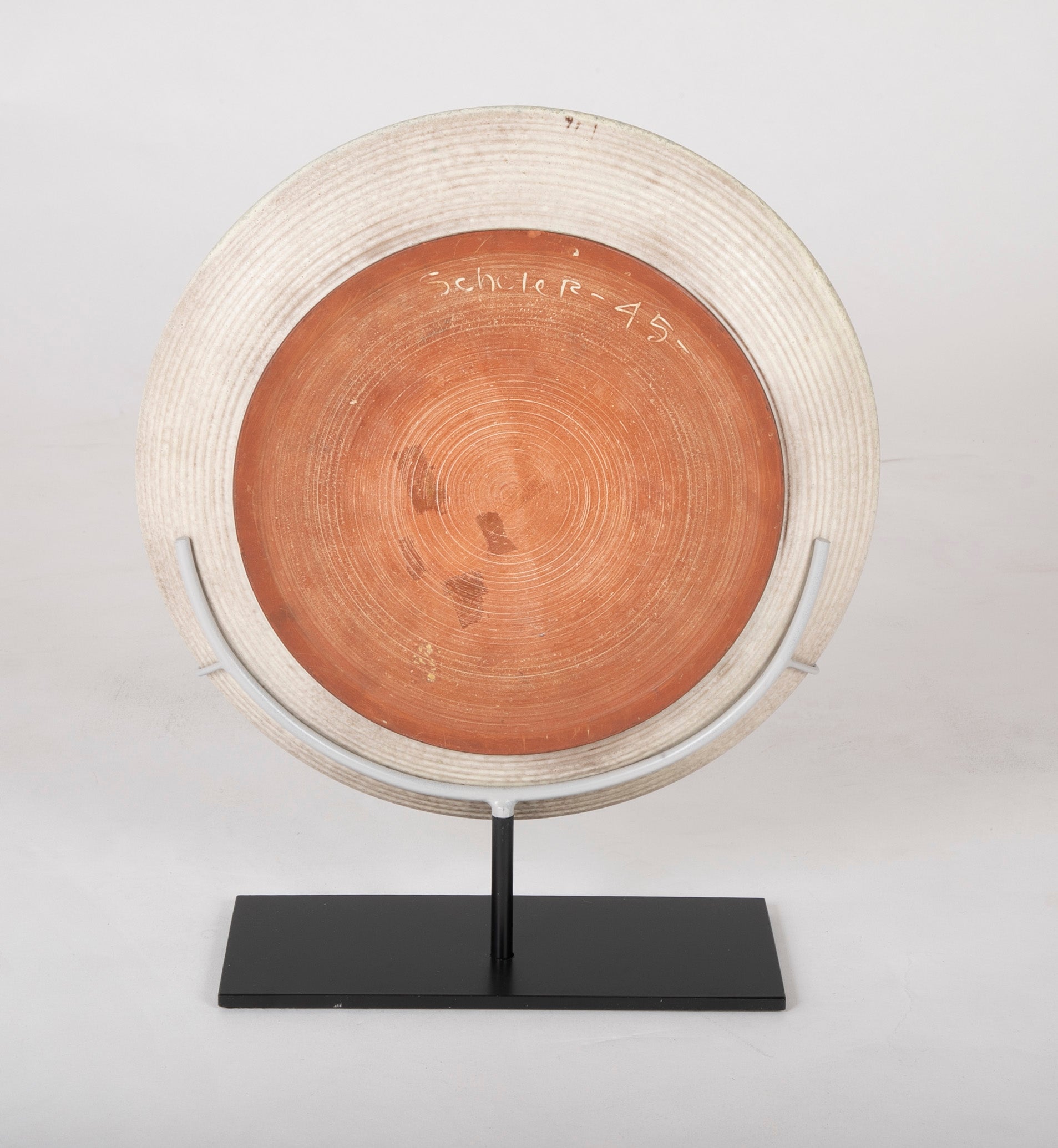 Stoneware Charger by Edwin & Mary Scheier