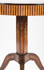 Italian Signed Sorrento Tilt Top Games Table