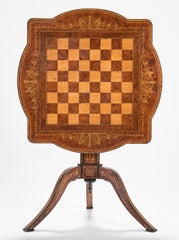 Italian Signed Sorrento Tilt Top Games Table