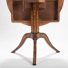 Italian Signed Sorrento Tilt Top Games Table