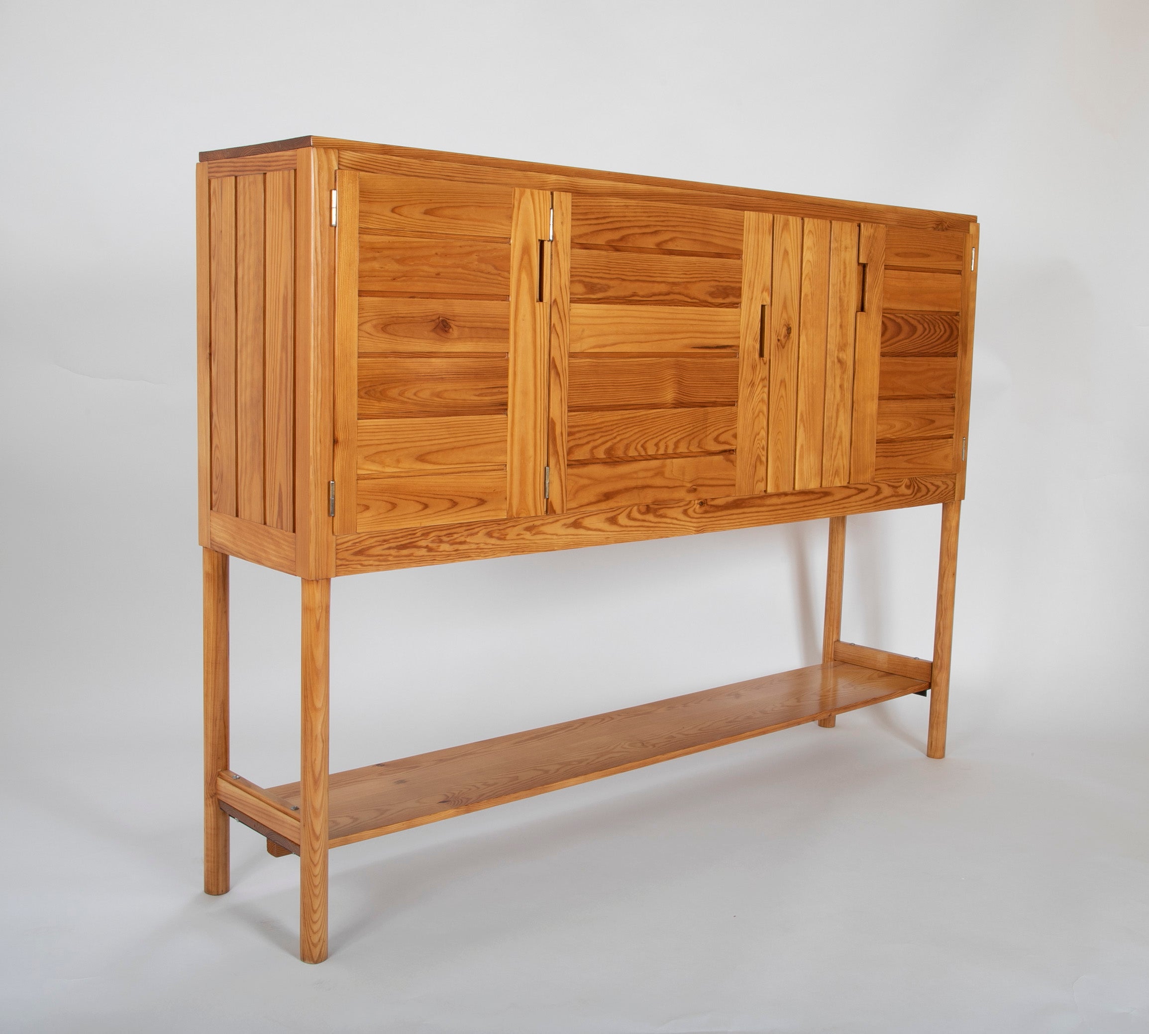 Elevated Fir Cabinet by Pierre Gautier-Delaye
