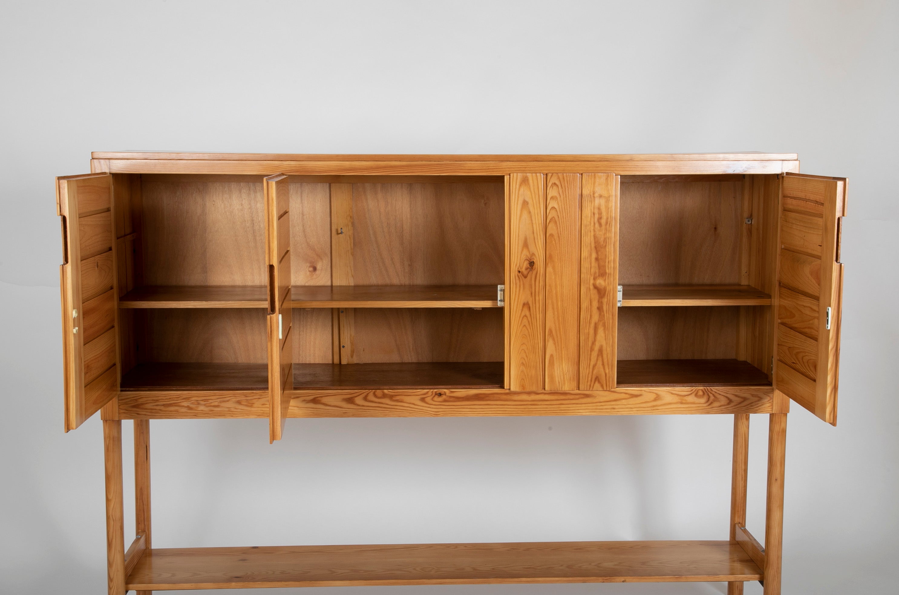 Elevated Fir Cabinet by Pierre Gautier-Delaye