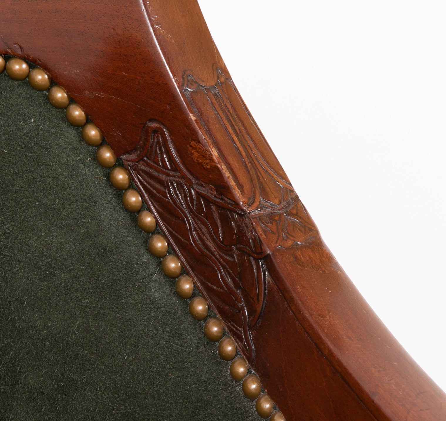 A French Mahogany Empire Chair