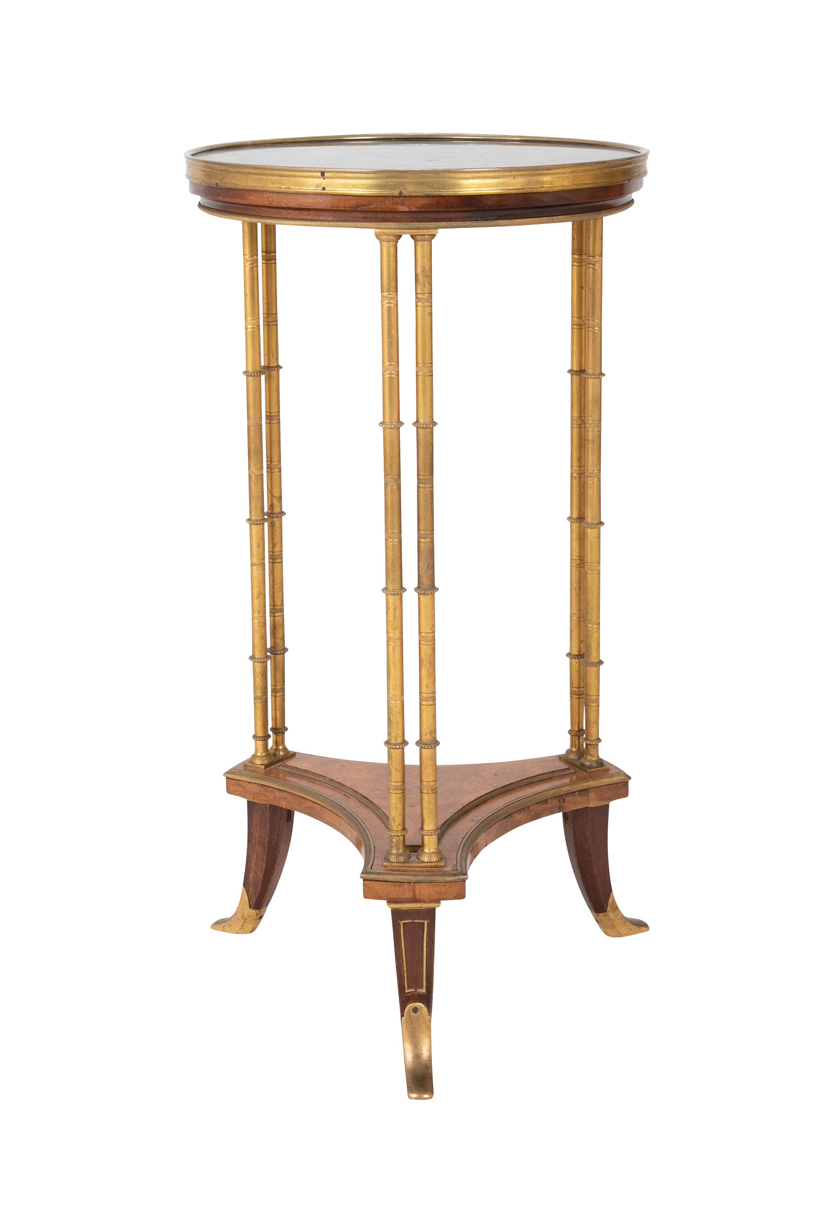 Gilt Bronze-Mounted Louis XVI Guéridon after the Model by Weisweiler