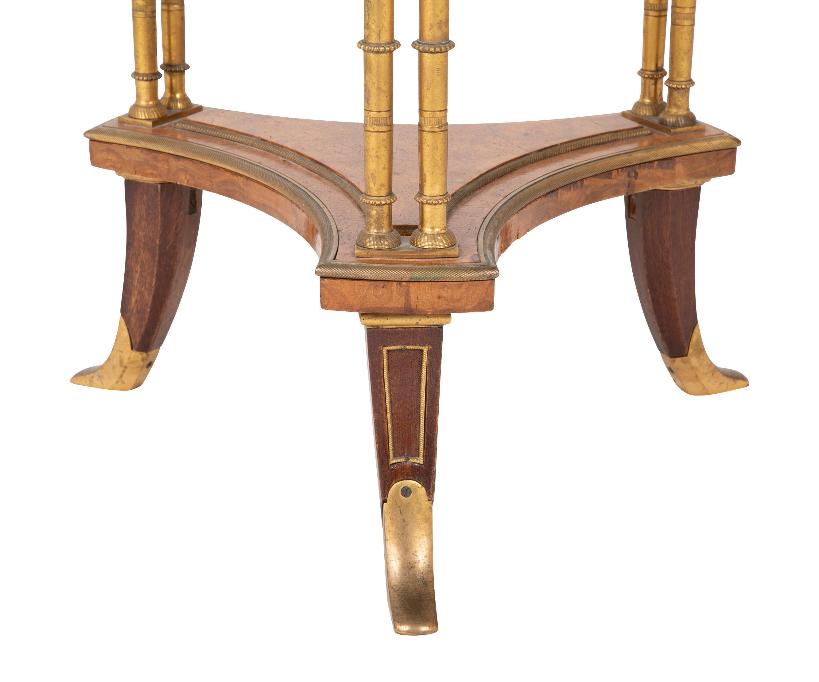 Gilt Bronze-Mounted Louis XVI Guéridon after the Model by Weisweiler
