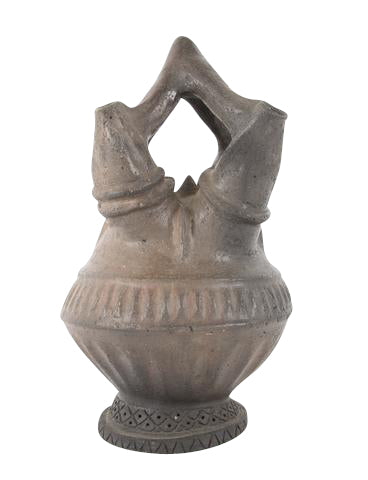Old Terracotta Ritual Ewer