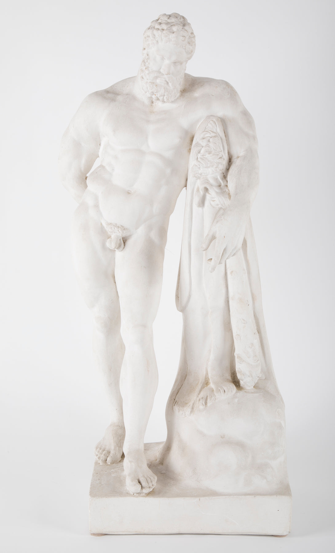 Cast Plaster Reproduction of Hercules by Farnese