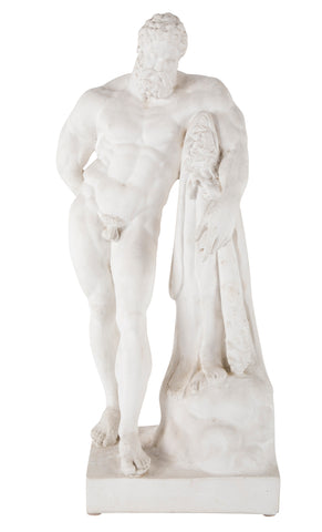 Cast Plaster Reproduction of Hercules by Farnese