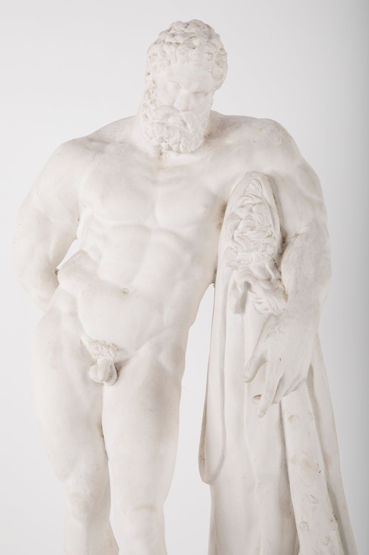 Cast Plaster Reproduction of Hercules by Farnese