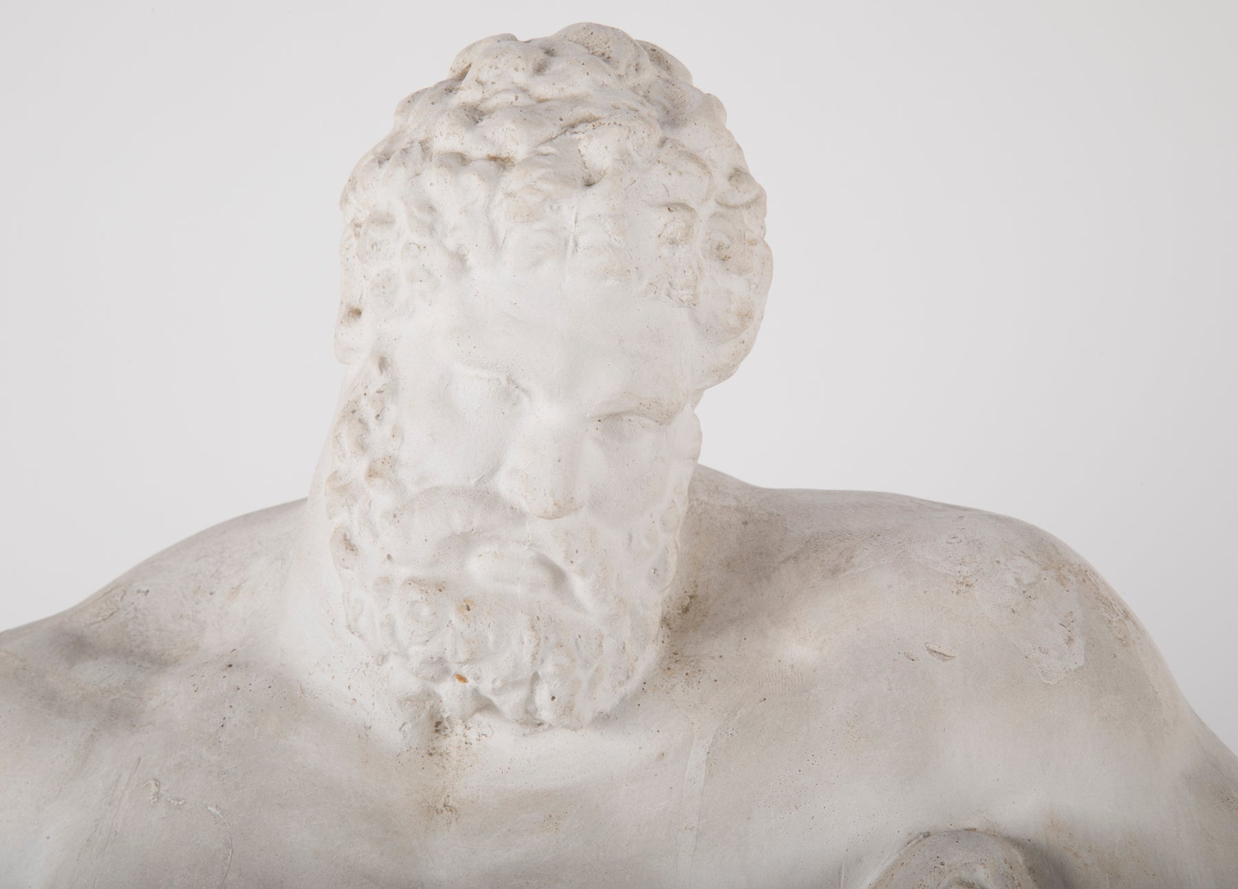 Cast Plaster Reproduction of Hercules by Farnese