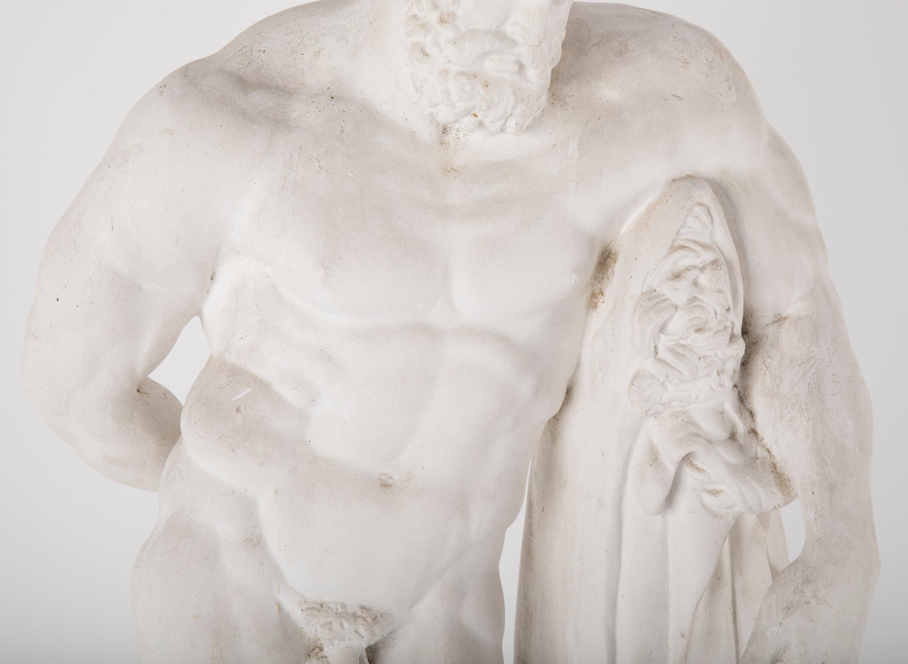 Cast Plaster Reproduction of Hercules by Farnese