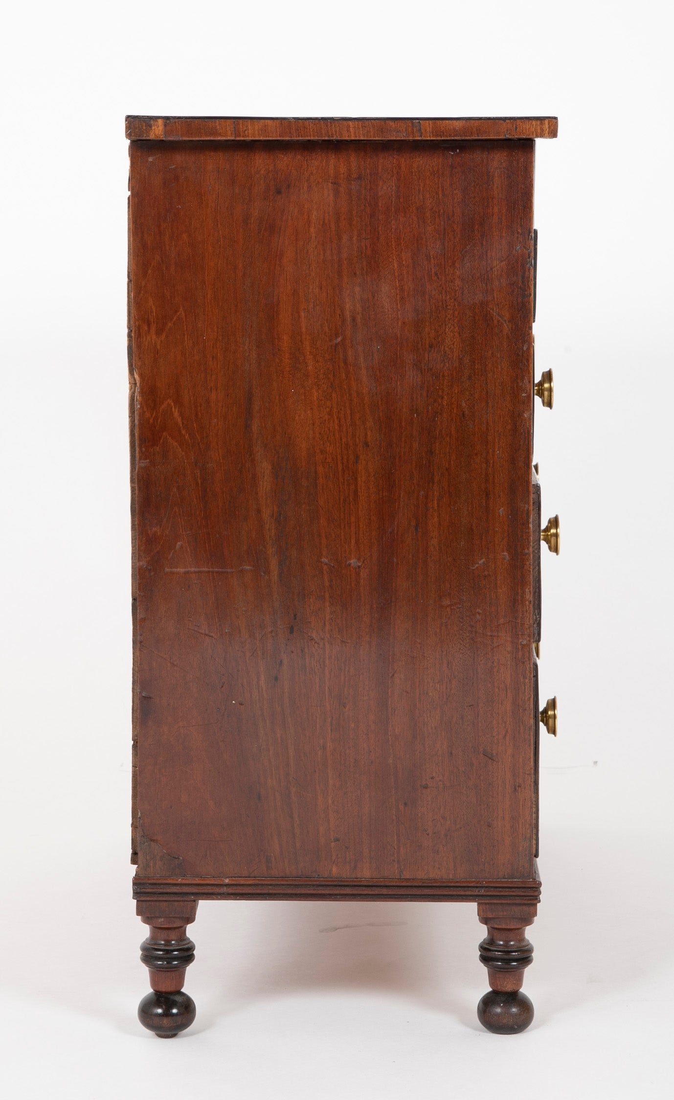 19th Century Regency Mahogany Diminutive Chest