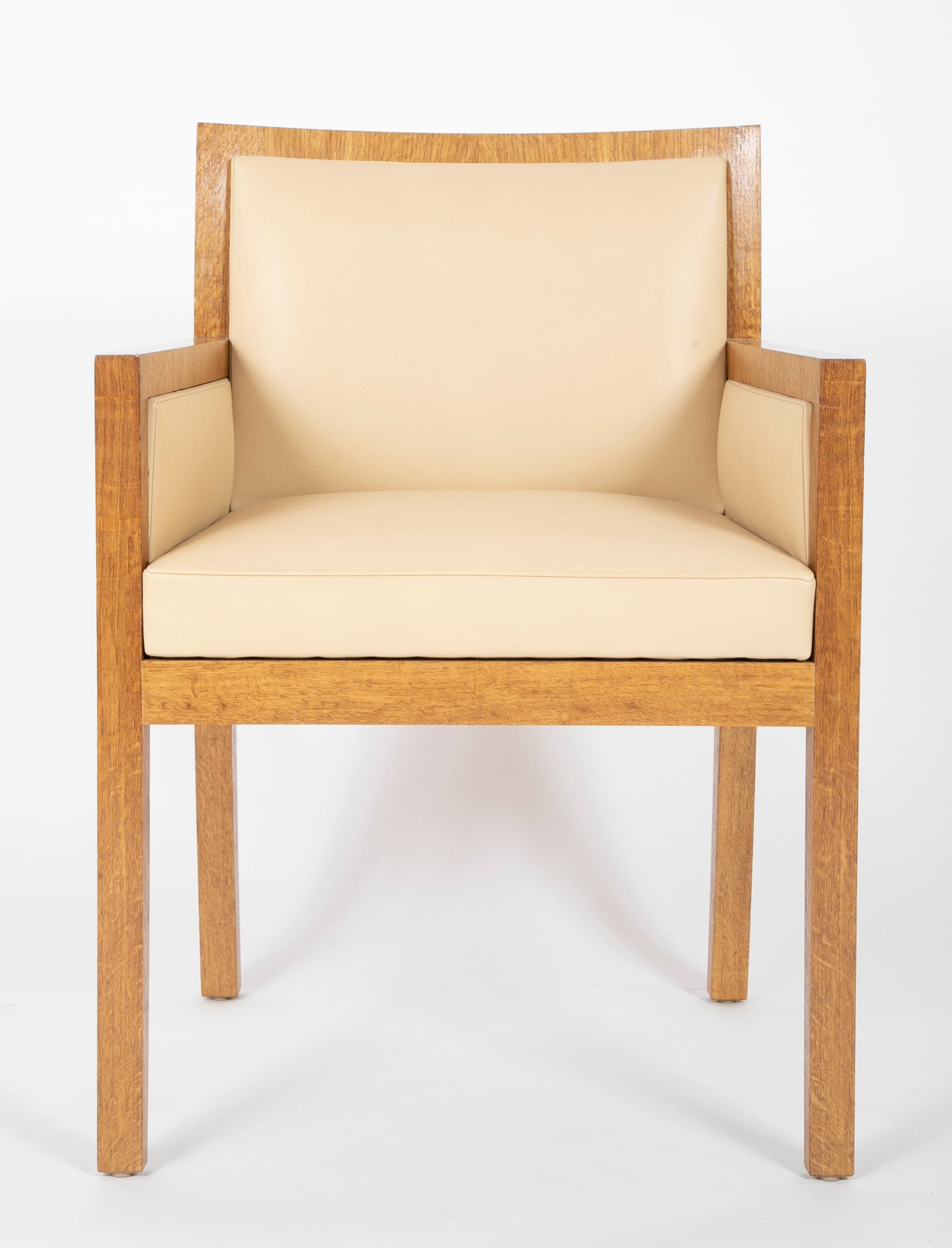 Set of Four Nicholas Mongiardo Design from Jean Michel Frank Armchairs