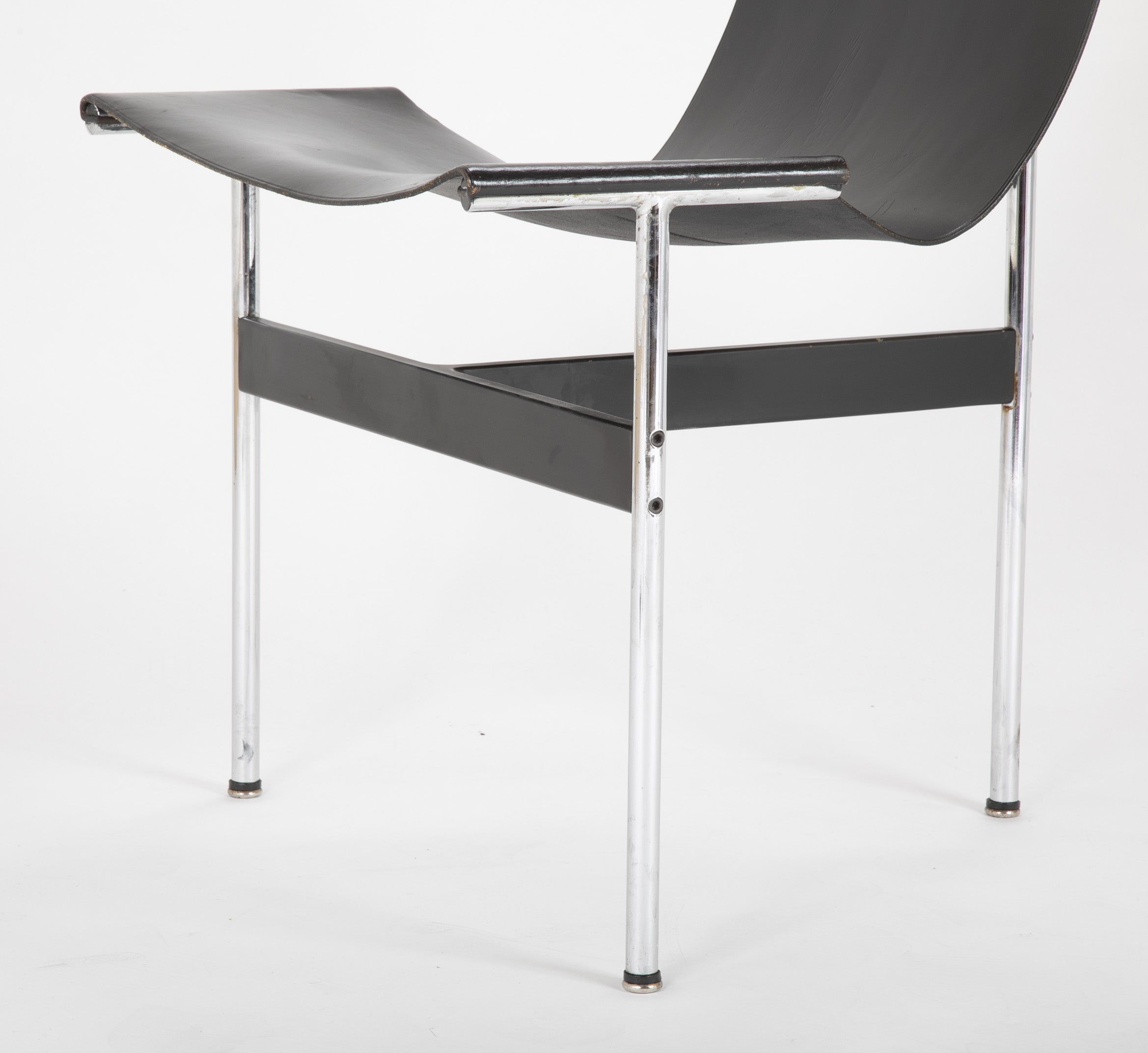 Set of Six T Dining Chairs Designed by Katavolos & Littell & Kelley