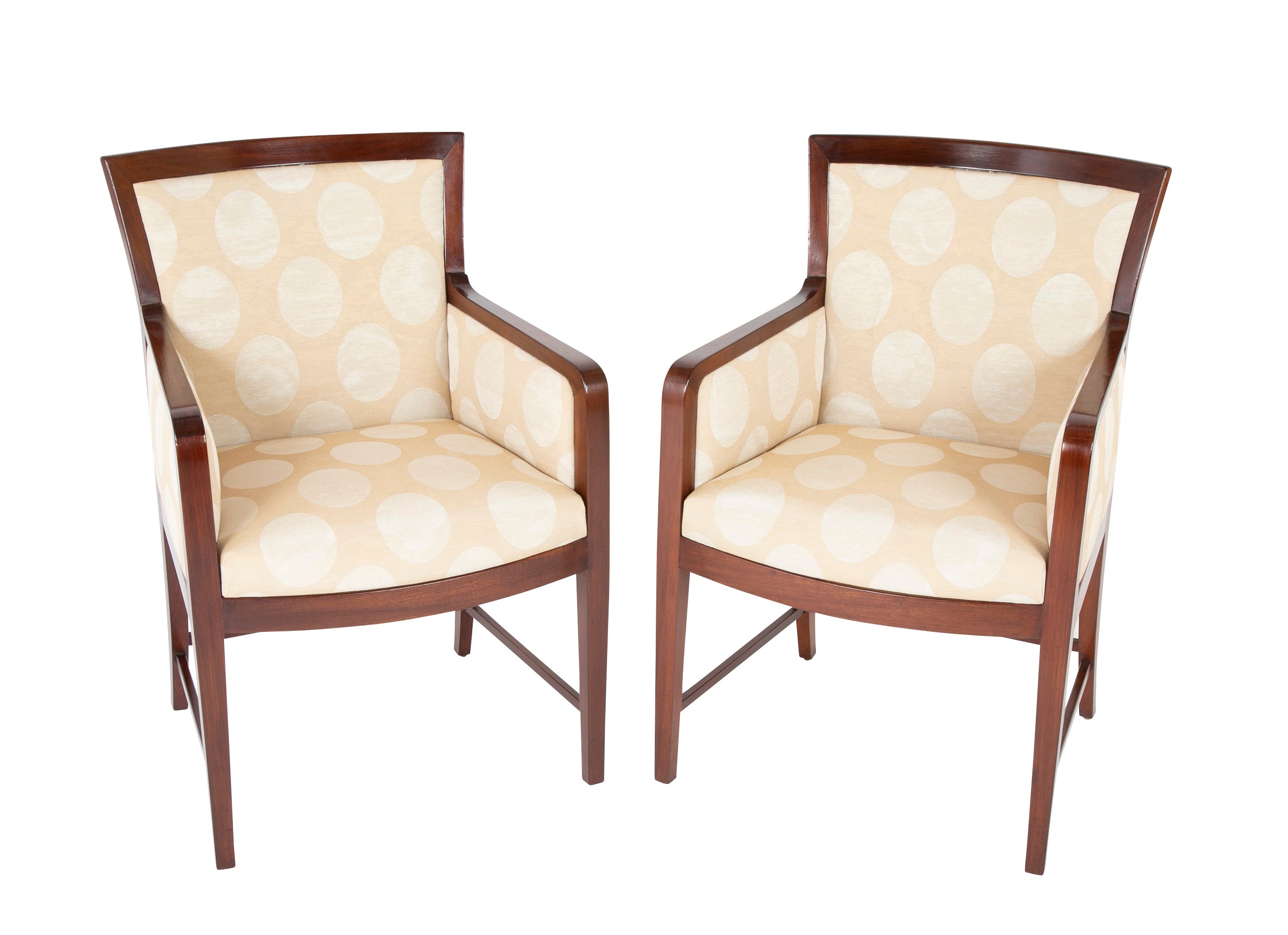 Pair of Custom Armchairs by Kaj Gottlob for the Danish Stock Exchange