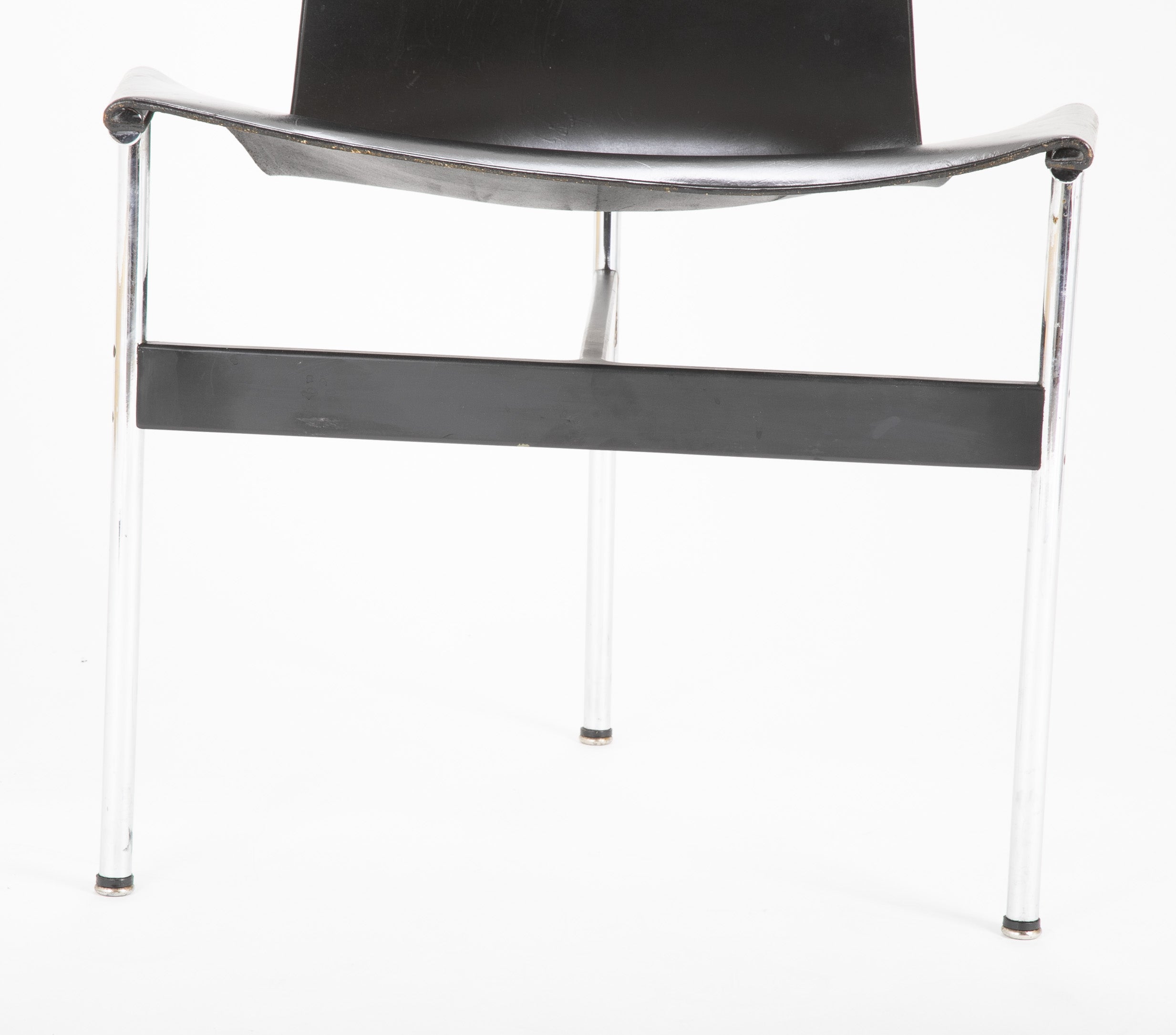 Set of Six T Dining Chairs Designed by Katavolos & Littell & Kelley