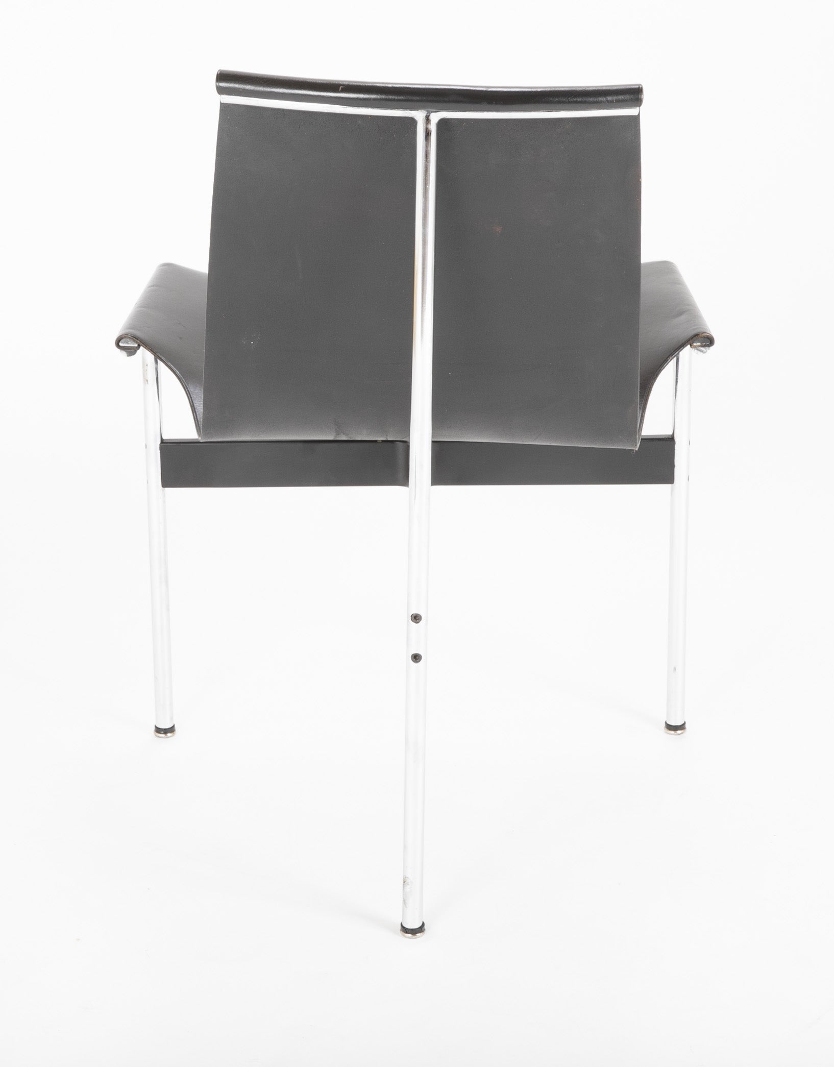 Set of Six T Dining Chairs Designed by Katavolos & Littell & Kelley