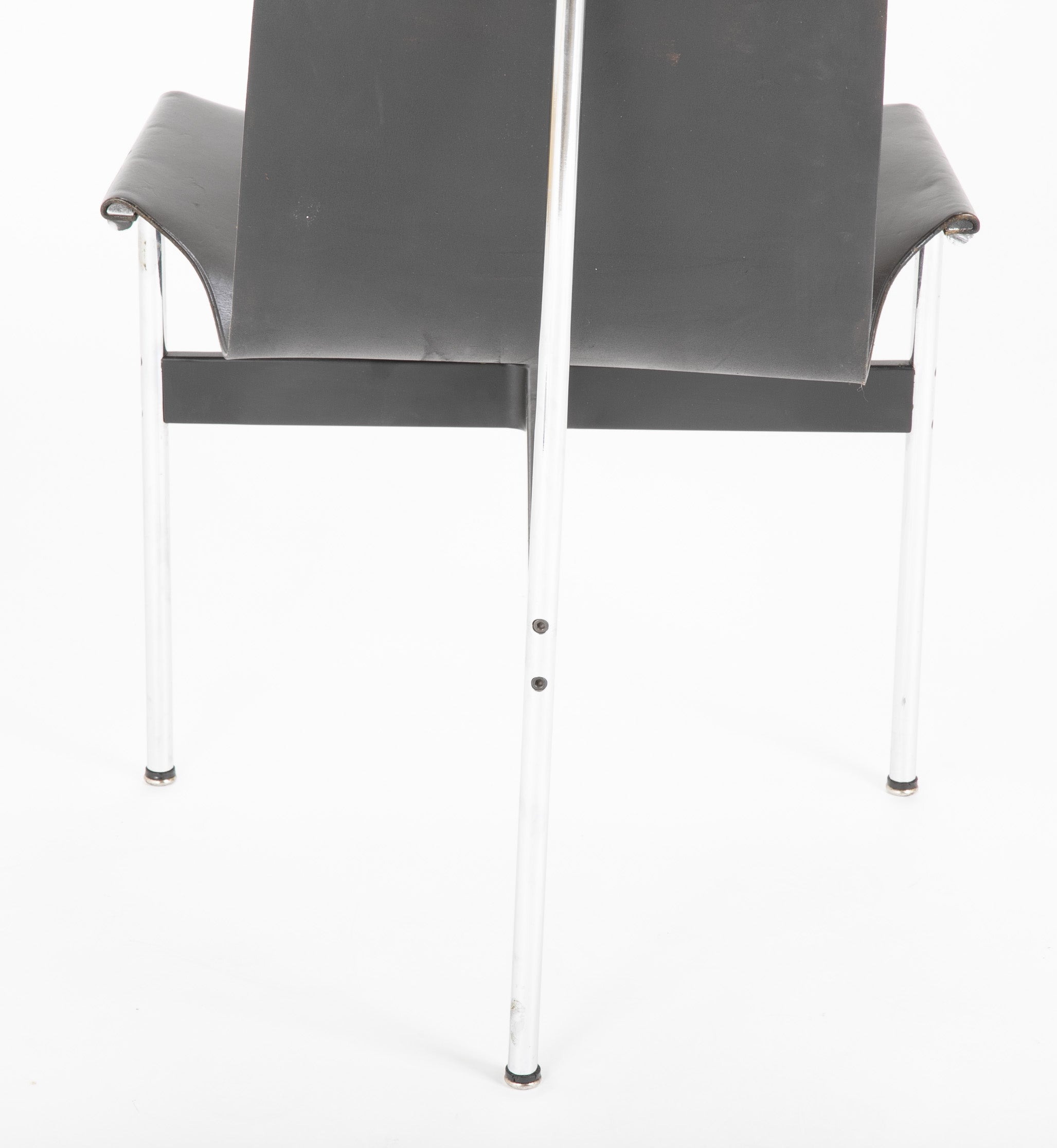 Set of Six T Dining Chairs Designed by Katavolos & Littell & Kelley