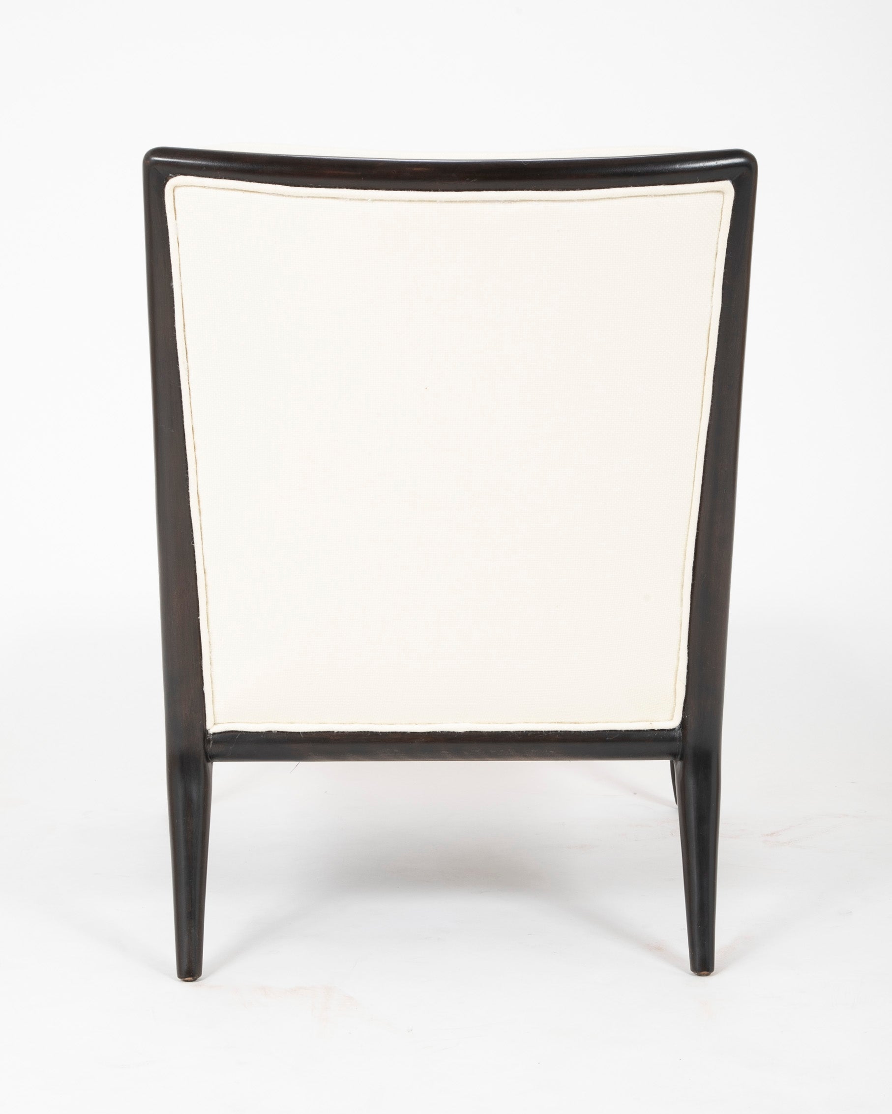 Pair of Ebonized Robsjohn-Gibbings Slipper Chairs