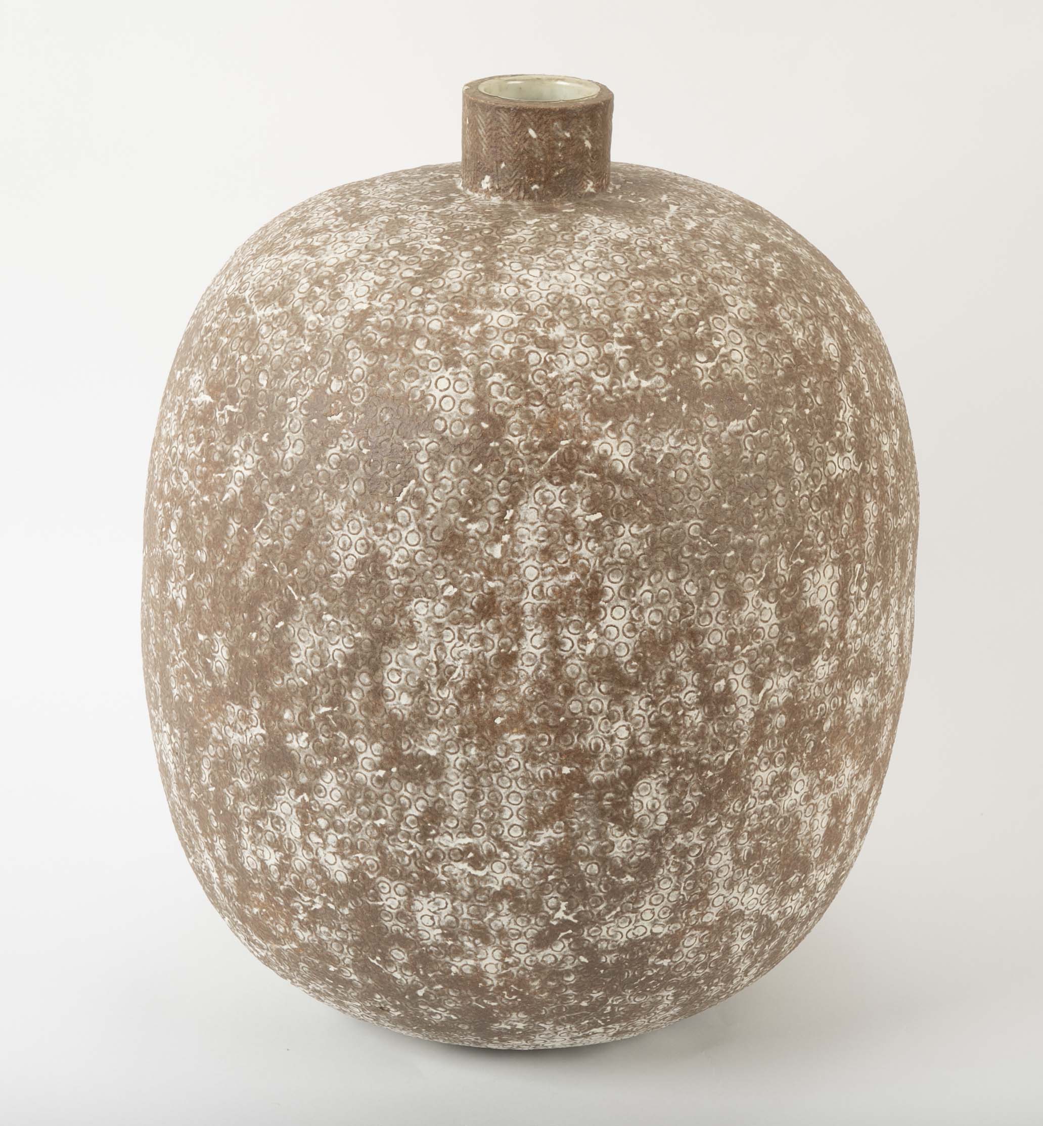 Claude Conover Stoneware Vessel Titled "Uxue"