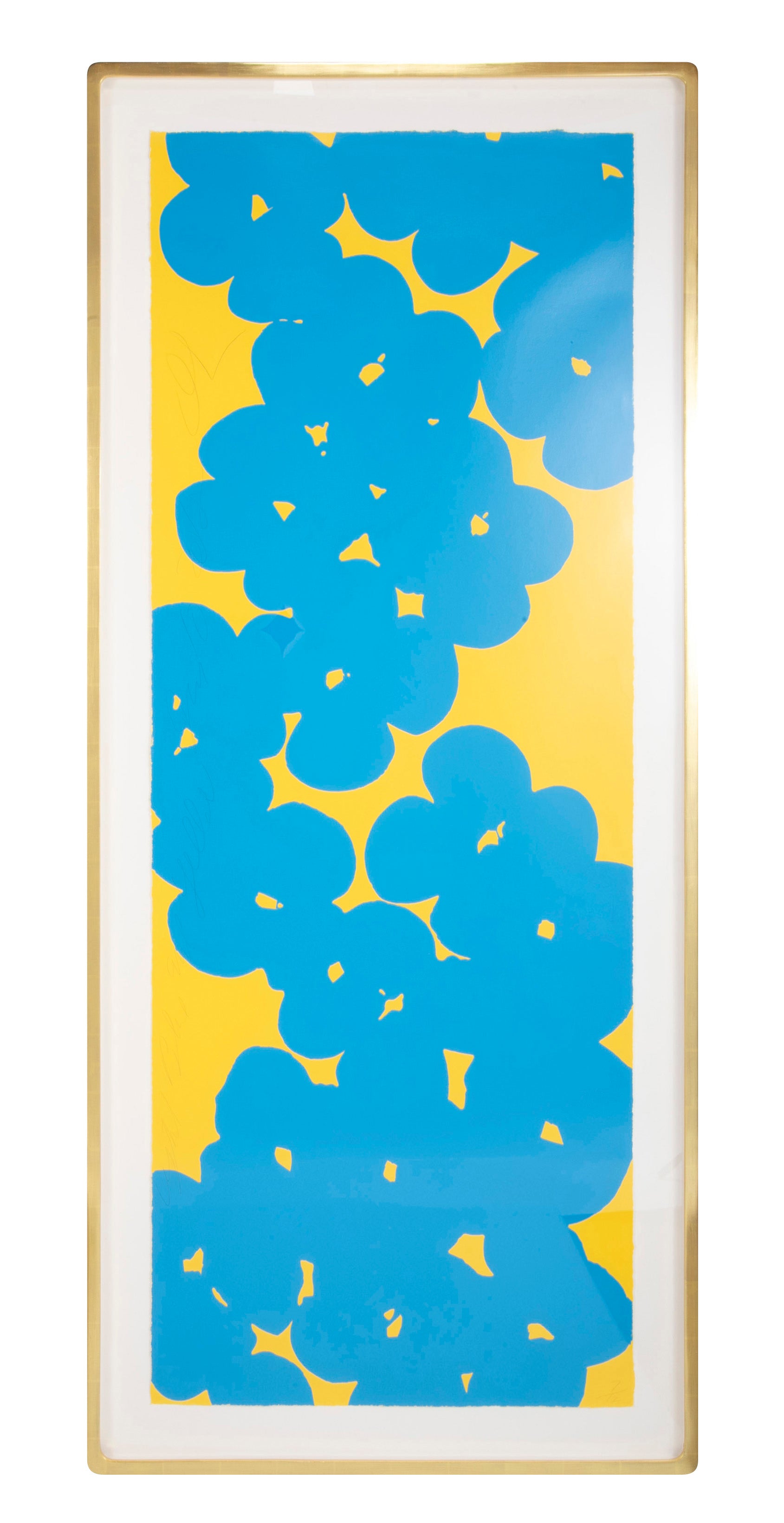 Donald Sultan "Wallflowers" 2018