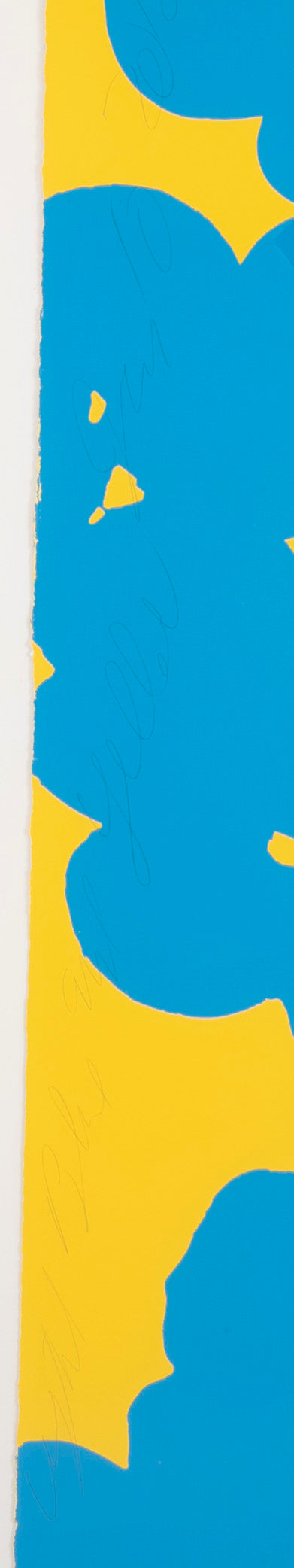 Donald Sultan "Wallflowers" 2018