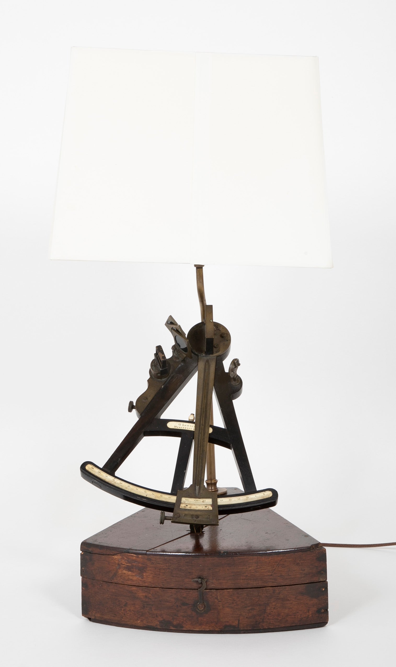 19th Century English Octant Lamp