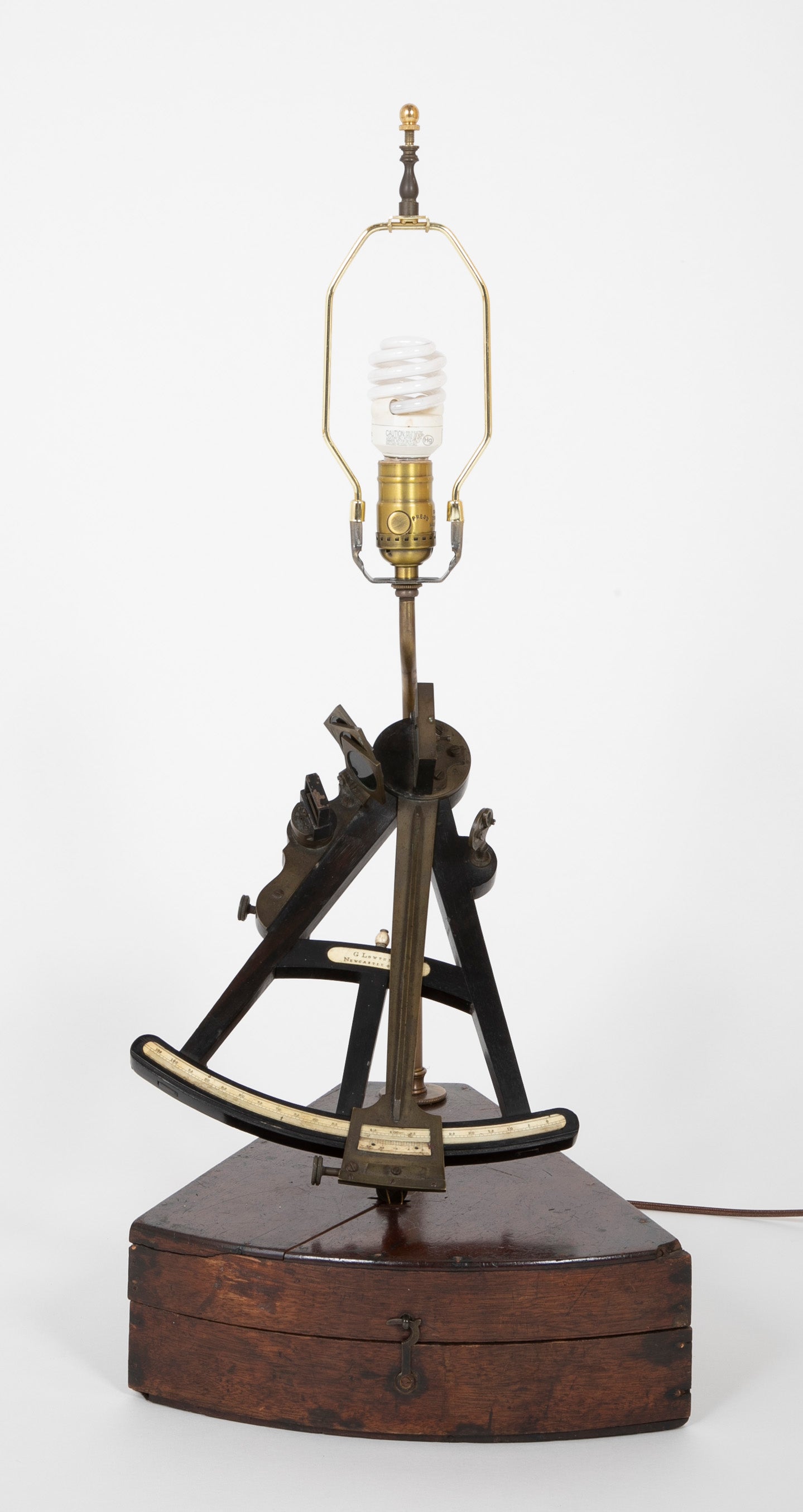 19th Century English Octant Lamp