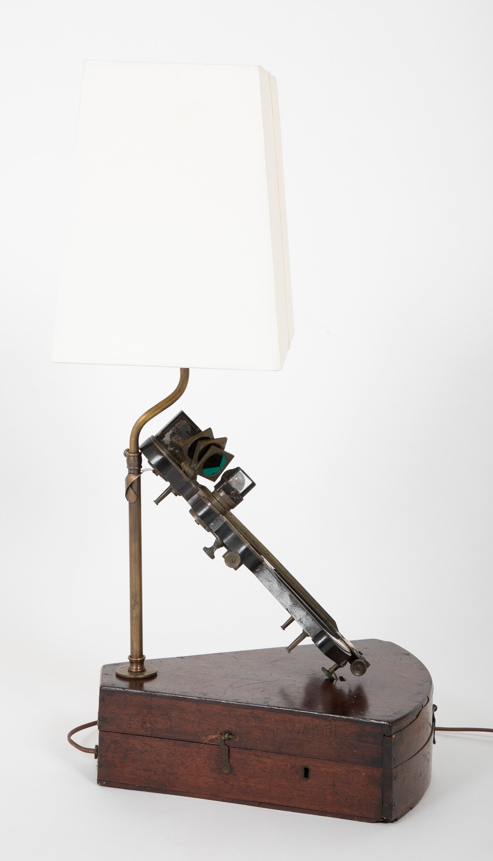 19th Century English Octant Lamp