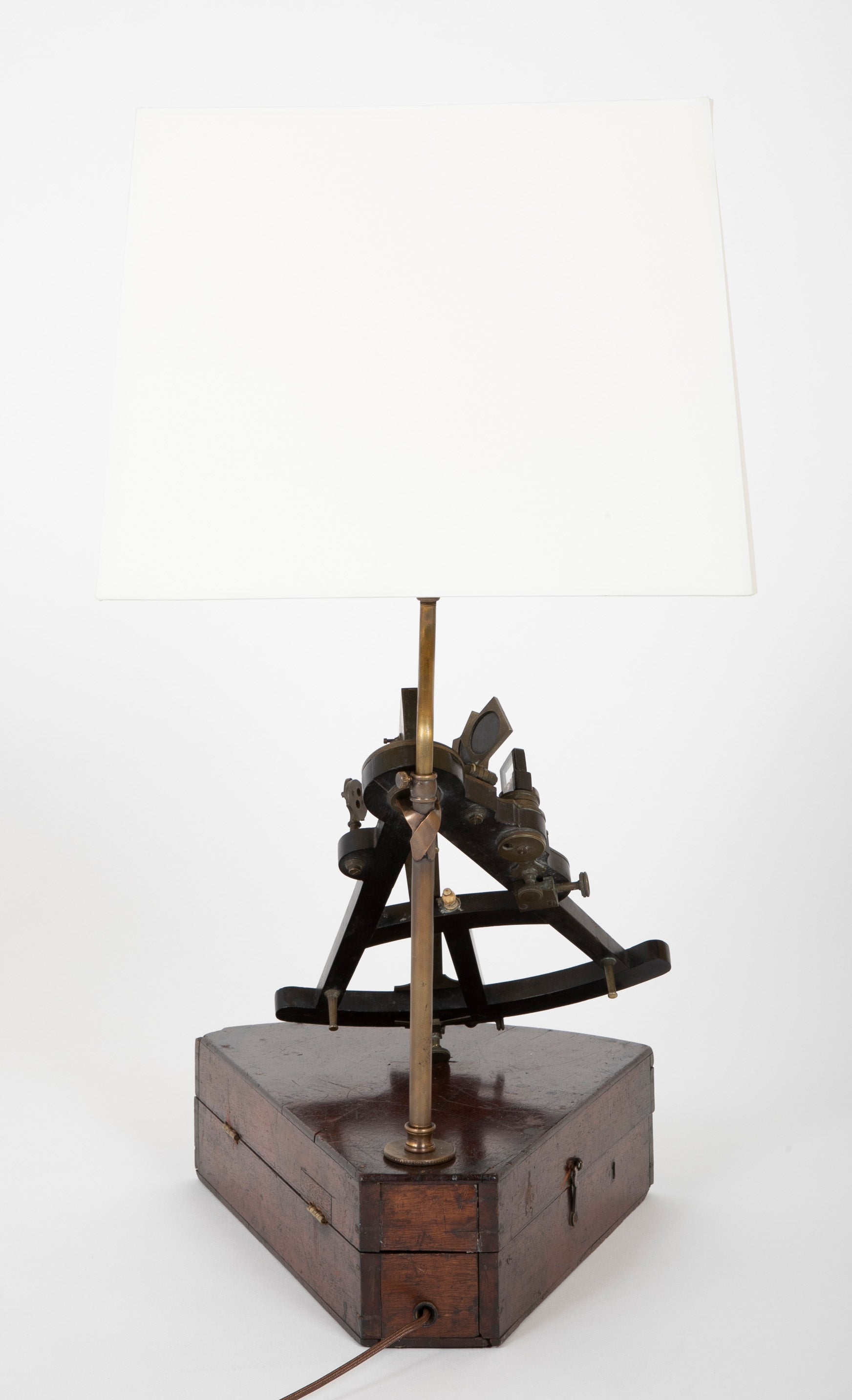 19th Century English Octant Lamp