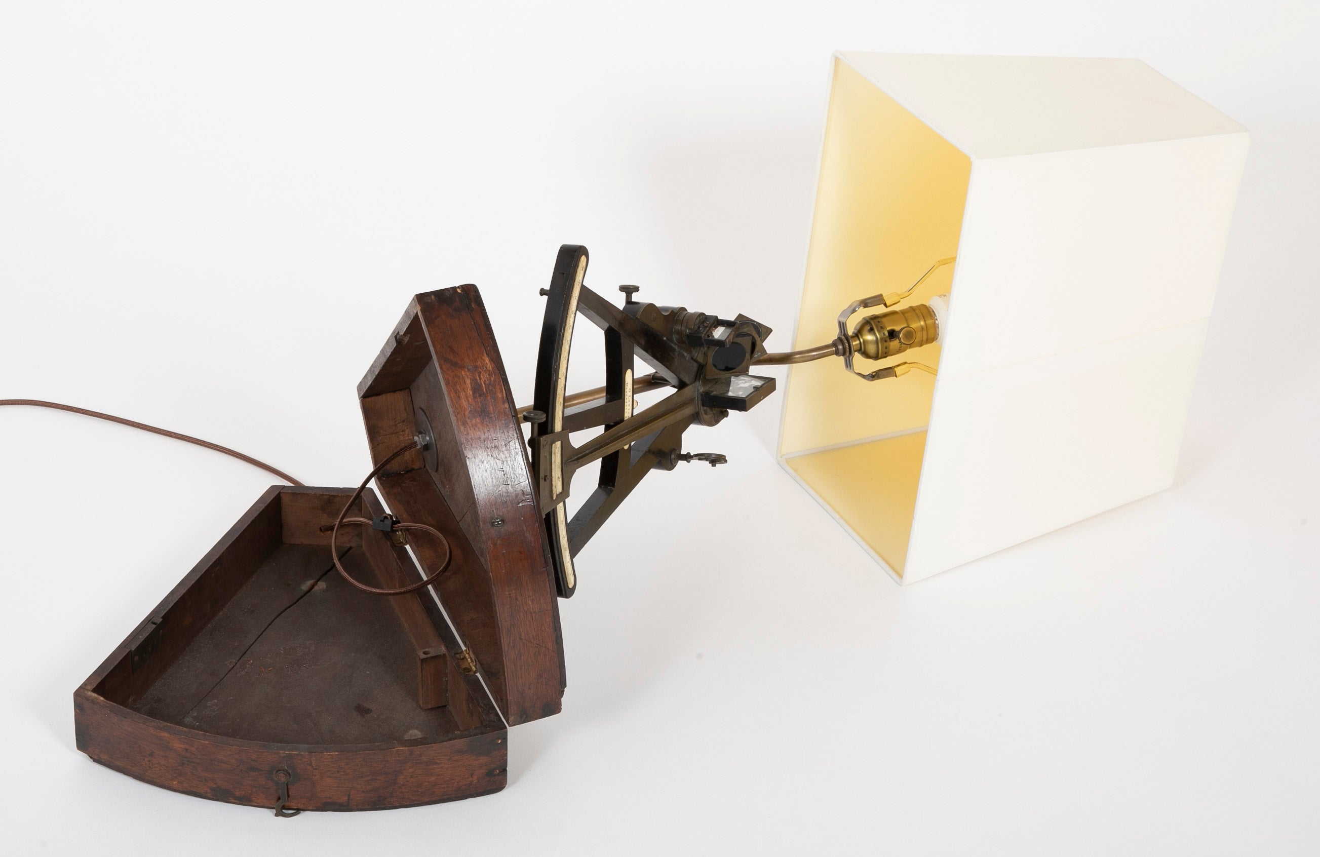 19th Century English Octant Lamp