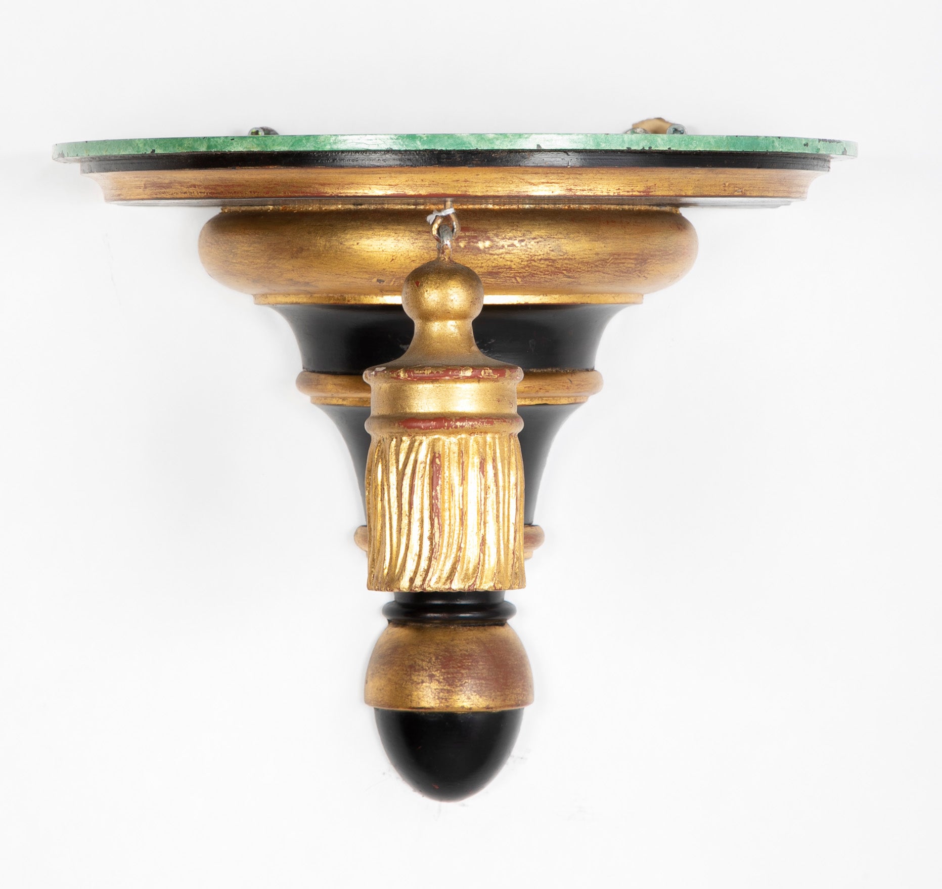 Pair of Regency Painted Wall Brackets
